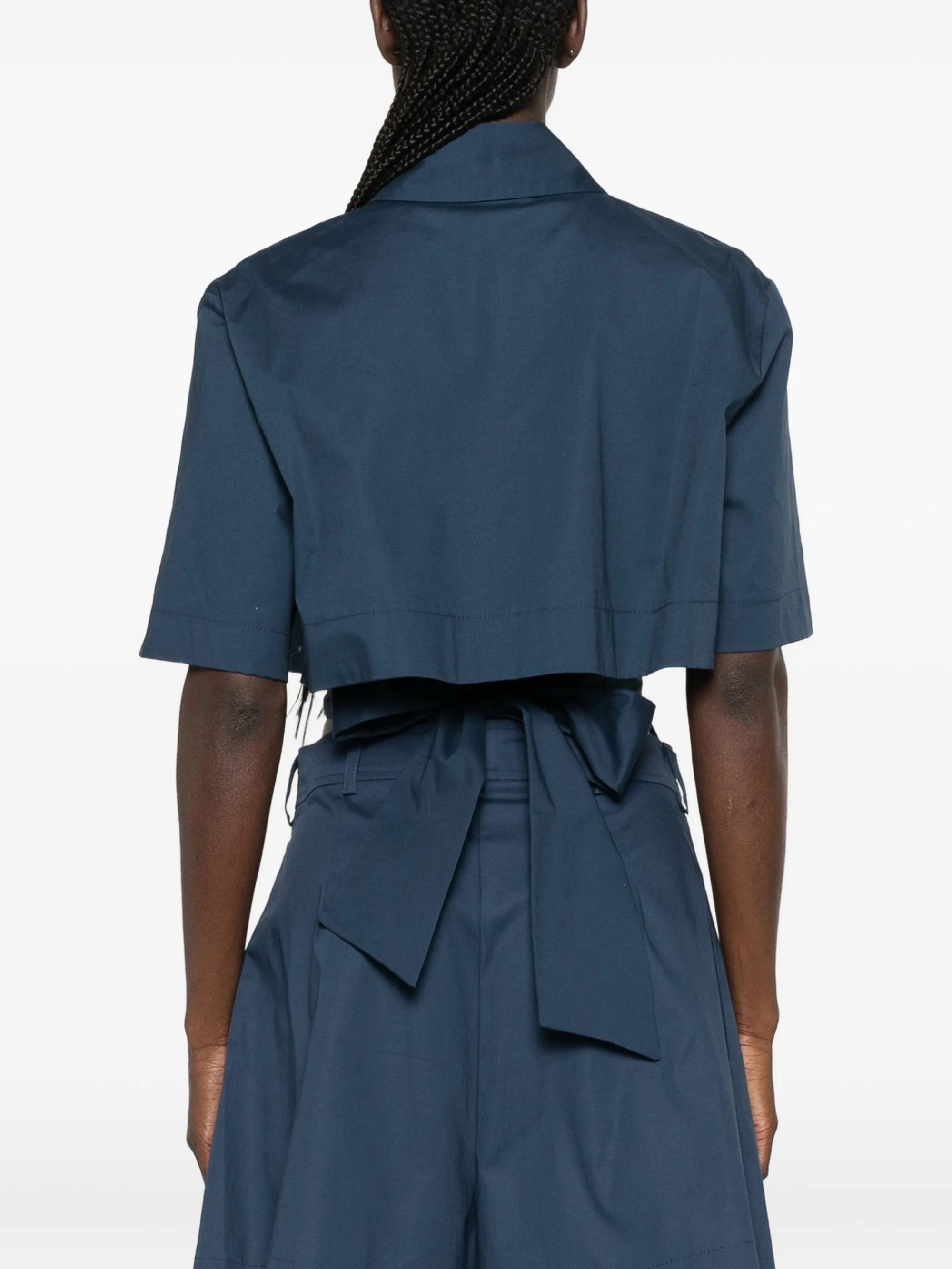 WRAP SHIRT #NAVY MOUTAKI Camicie 26 09 22
