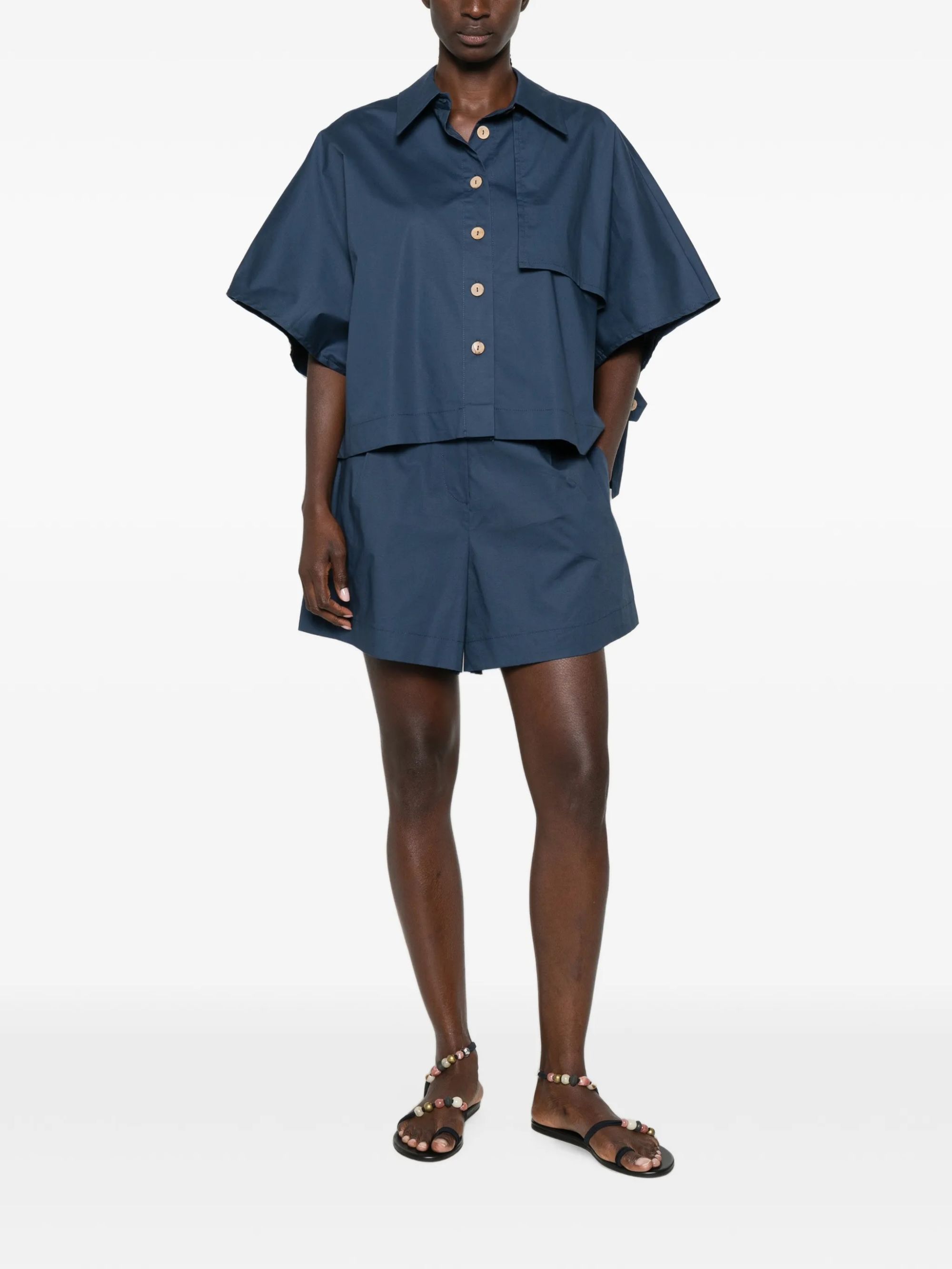 PONCHO #NAVY MOUTAKI Capispalla 26 06 16