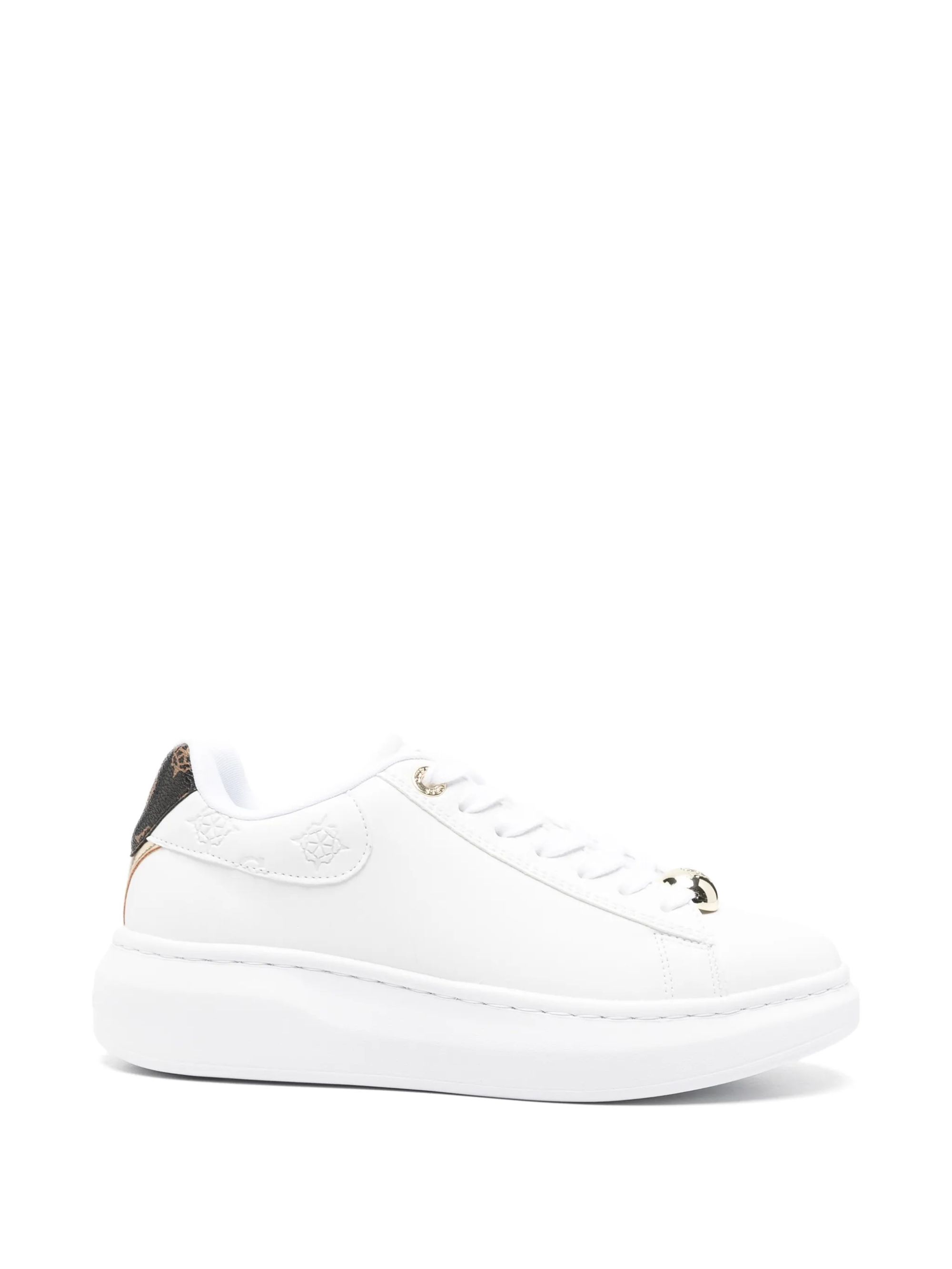 FIREUP #WHITE GUESS  Scarpe FLTFRE LEA12 WHITE