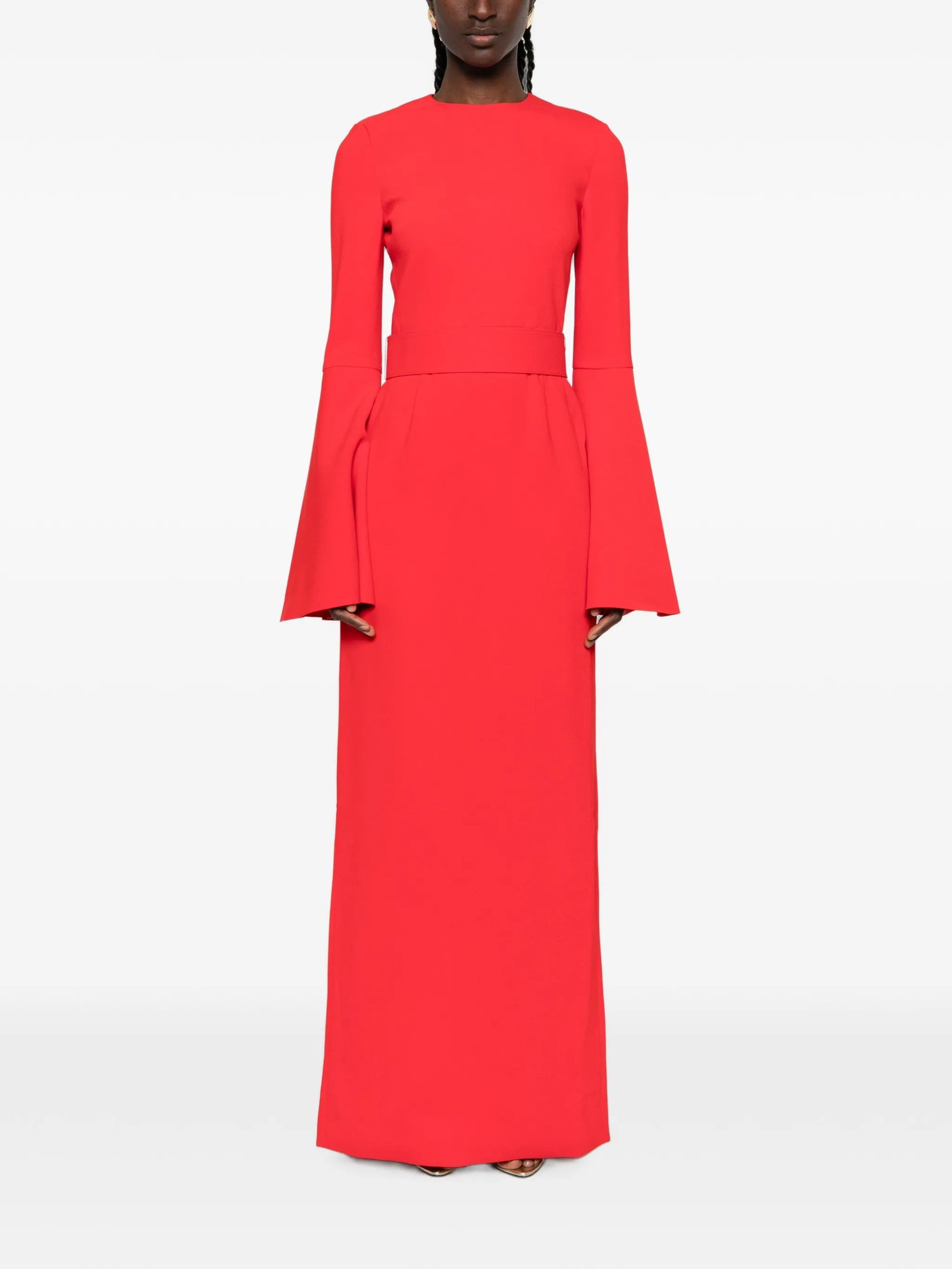 THEIA MAXI DRESS #RED SOLACE LONDON Vestiti OS48009