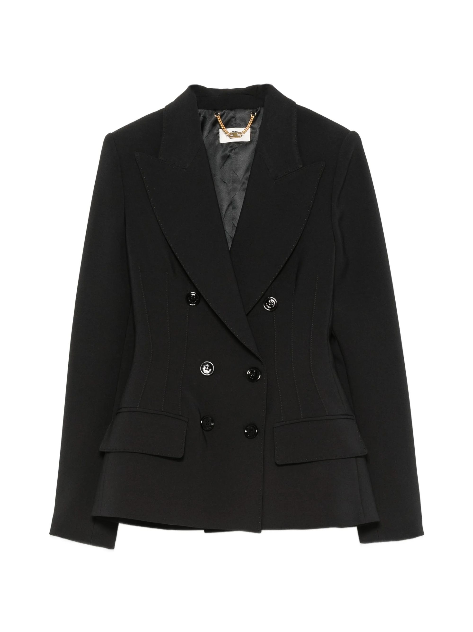 GIACCA NERO #110 ELISABETTA FRANCHI Capispalla GI25766E2