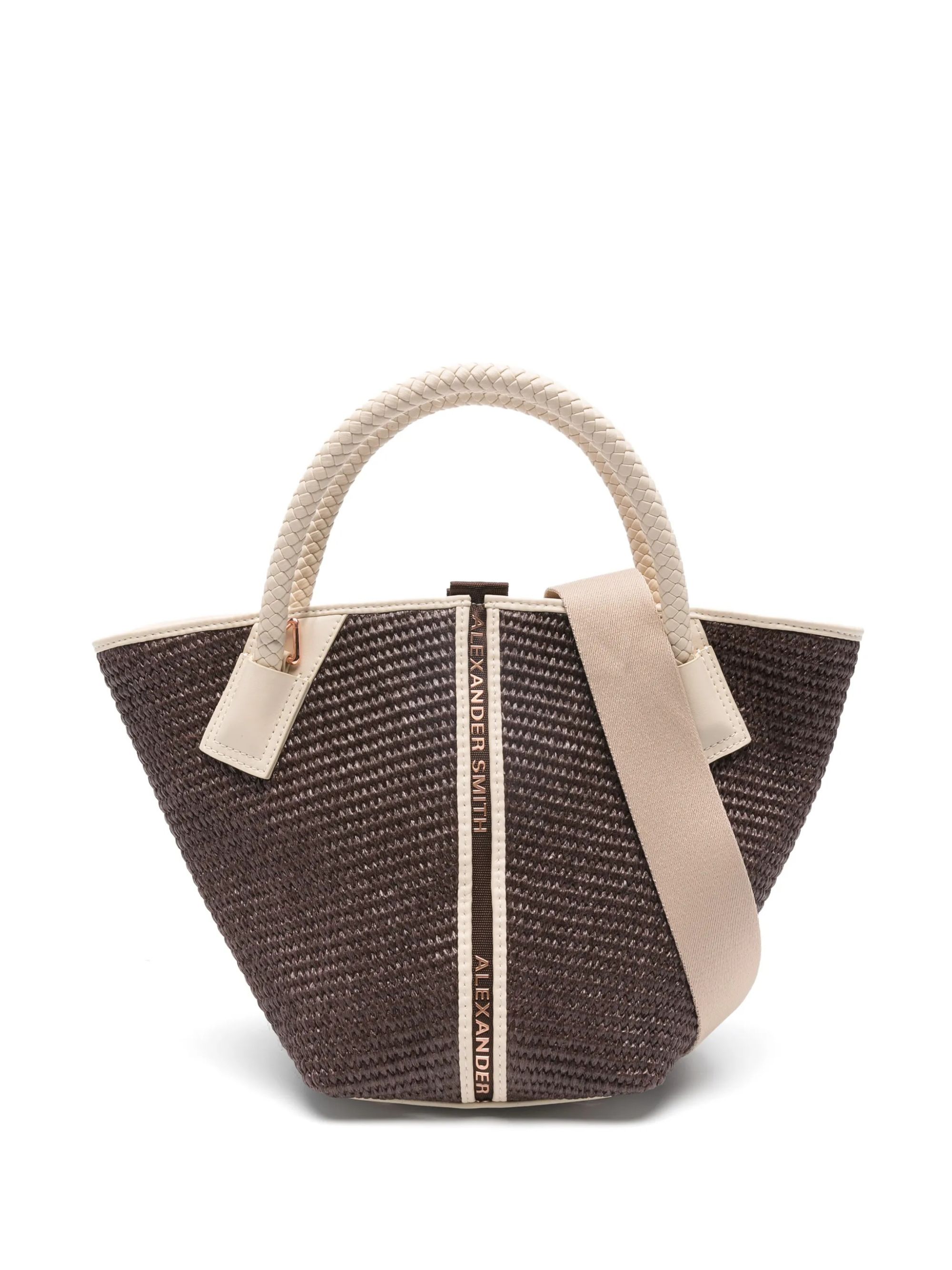 LAUREN SMALL B172 #CAMEL/DK BROWN ALEXANDER SMITH  Borse ABBDLRWS