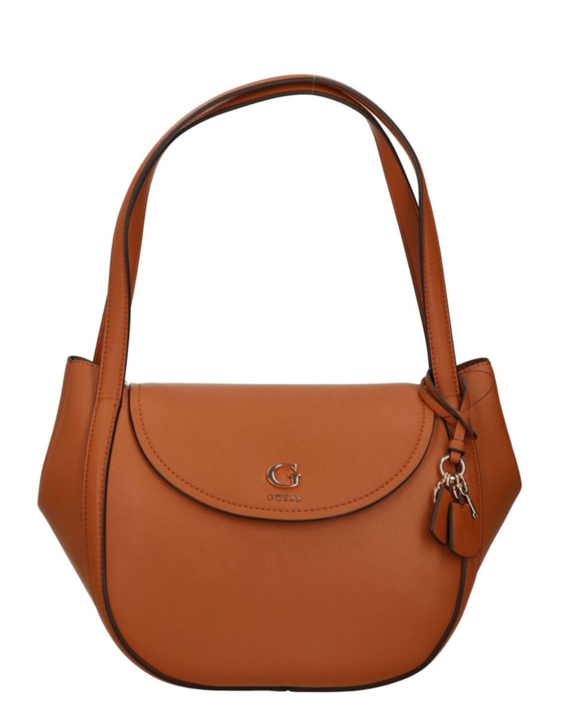 COLEEN FLAP SHOULDER BAG #CARAMEL GUESS  Bags HWBG97 39190 CAR