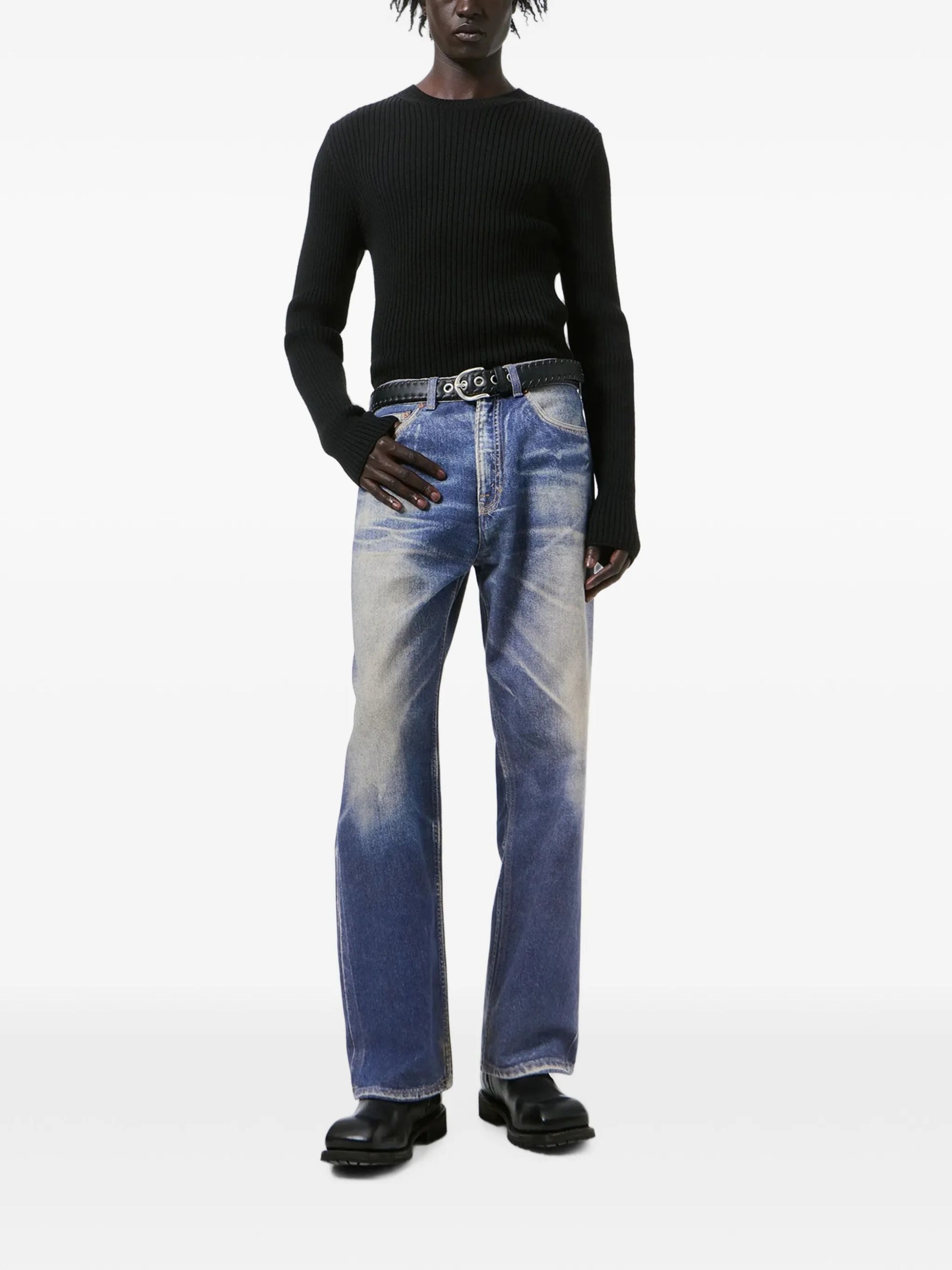 THIRD CUT #AZURE PRINT OUR LEGACY Trousers M4265TAZ