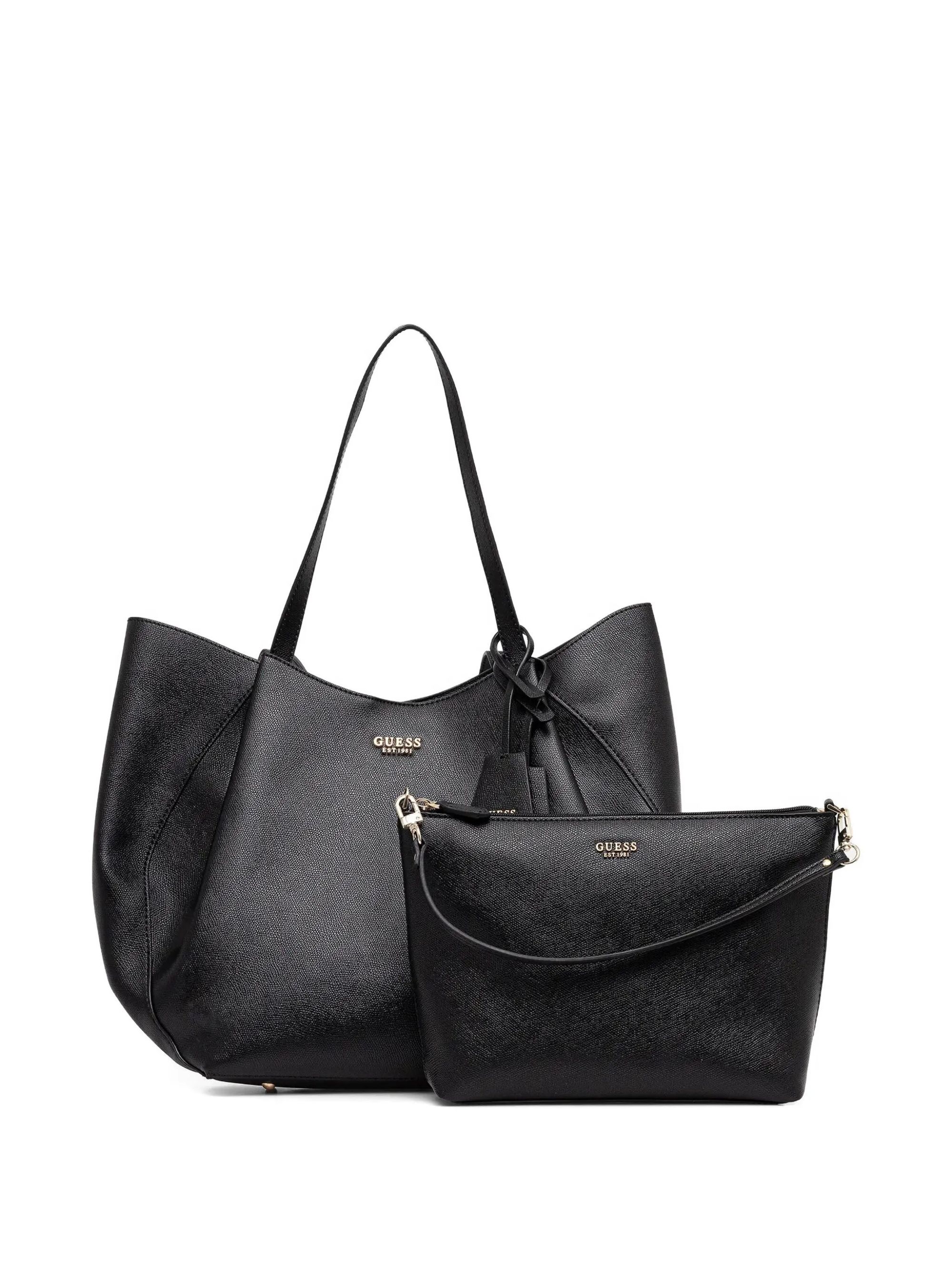 AMORETTE 2 IN 1 TOTE #BLACK GUESS  Borse HWBG78 98240 BLA