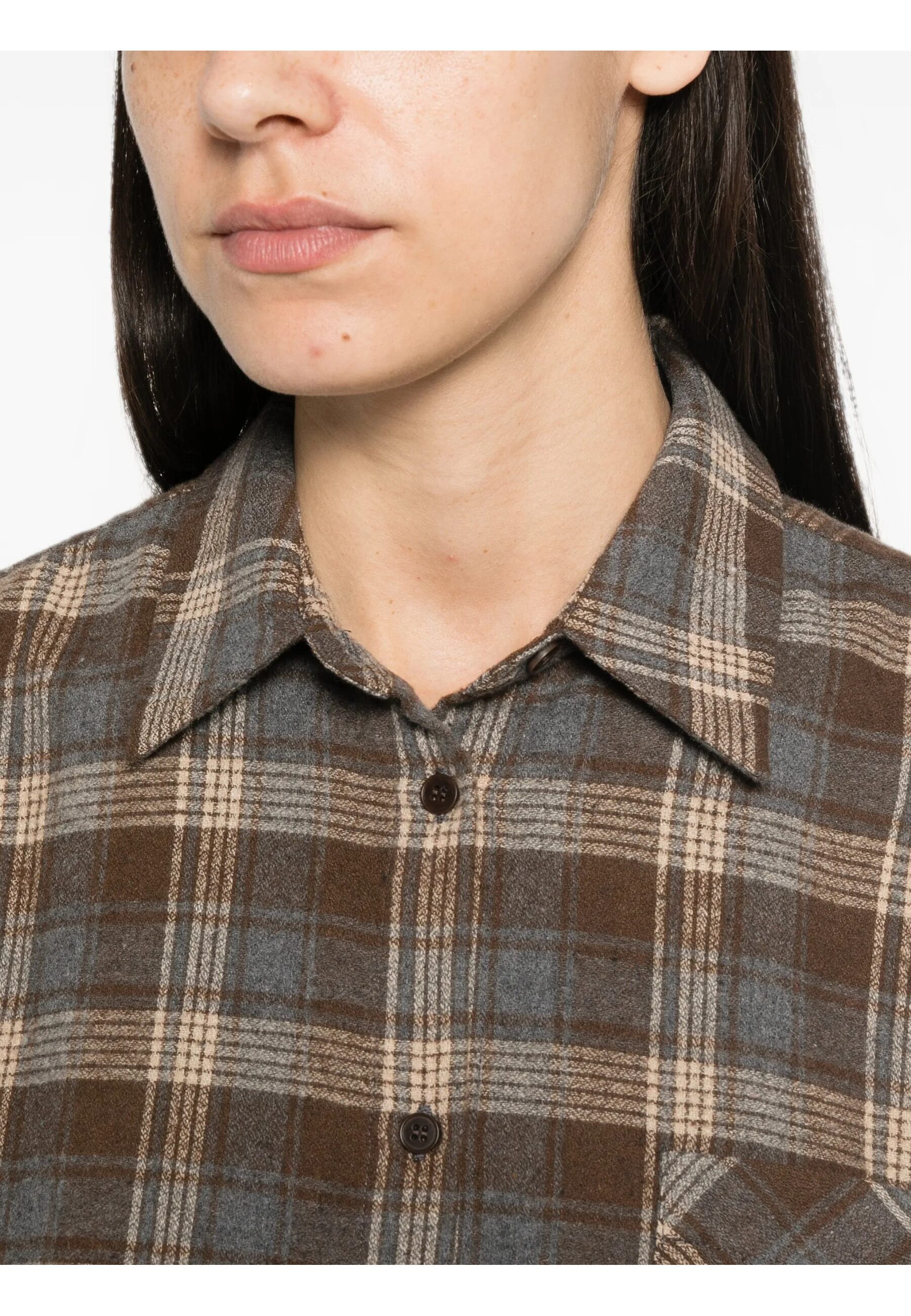 CAMICIA #MARRONE ELEH Camicie EFW260083