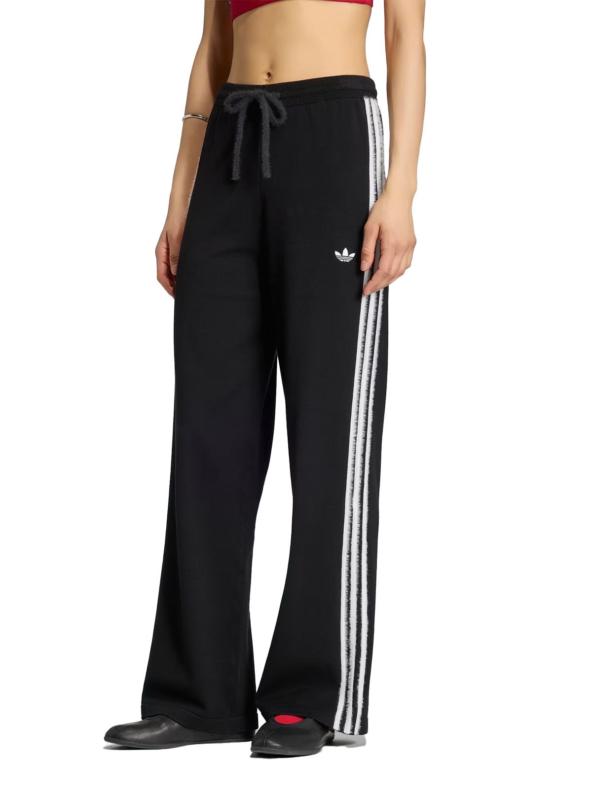 KNIT FB TP #BLACK/WHITE ADIDAS ORIGINALS Trousers KS9363