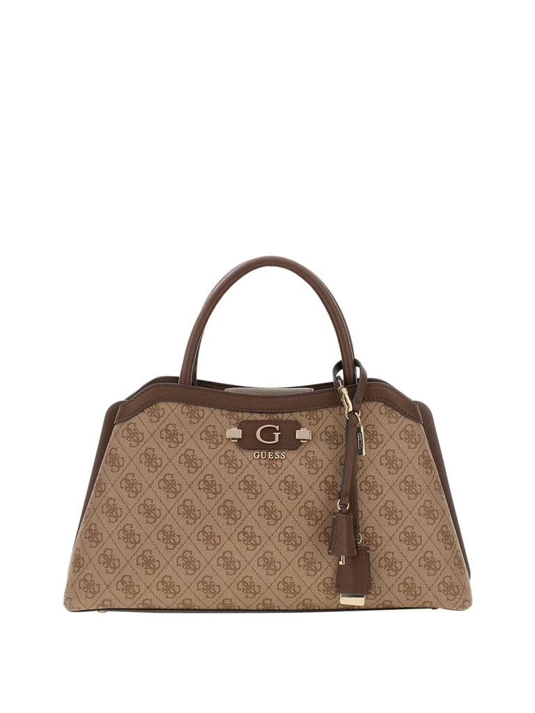 LINDSEY GIRLFRIEND SATCHEL #LATTE LOGO GUESS  Borse HWSG97 49060 LTL