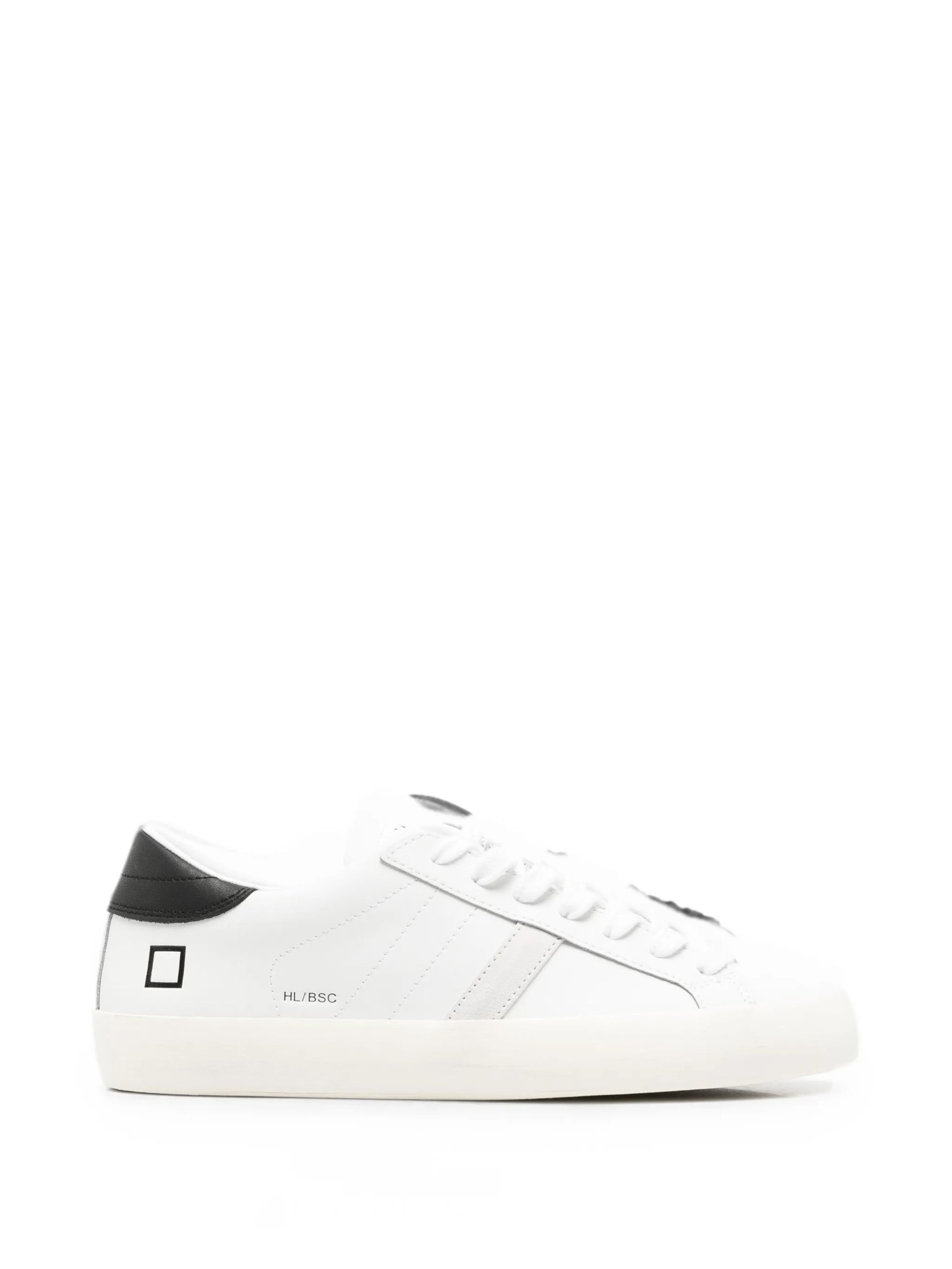 HILL LOW BASIC #WHITE-BLACK D.A.T.E. Scarpe M451 HL BA WB