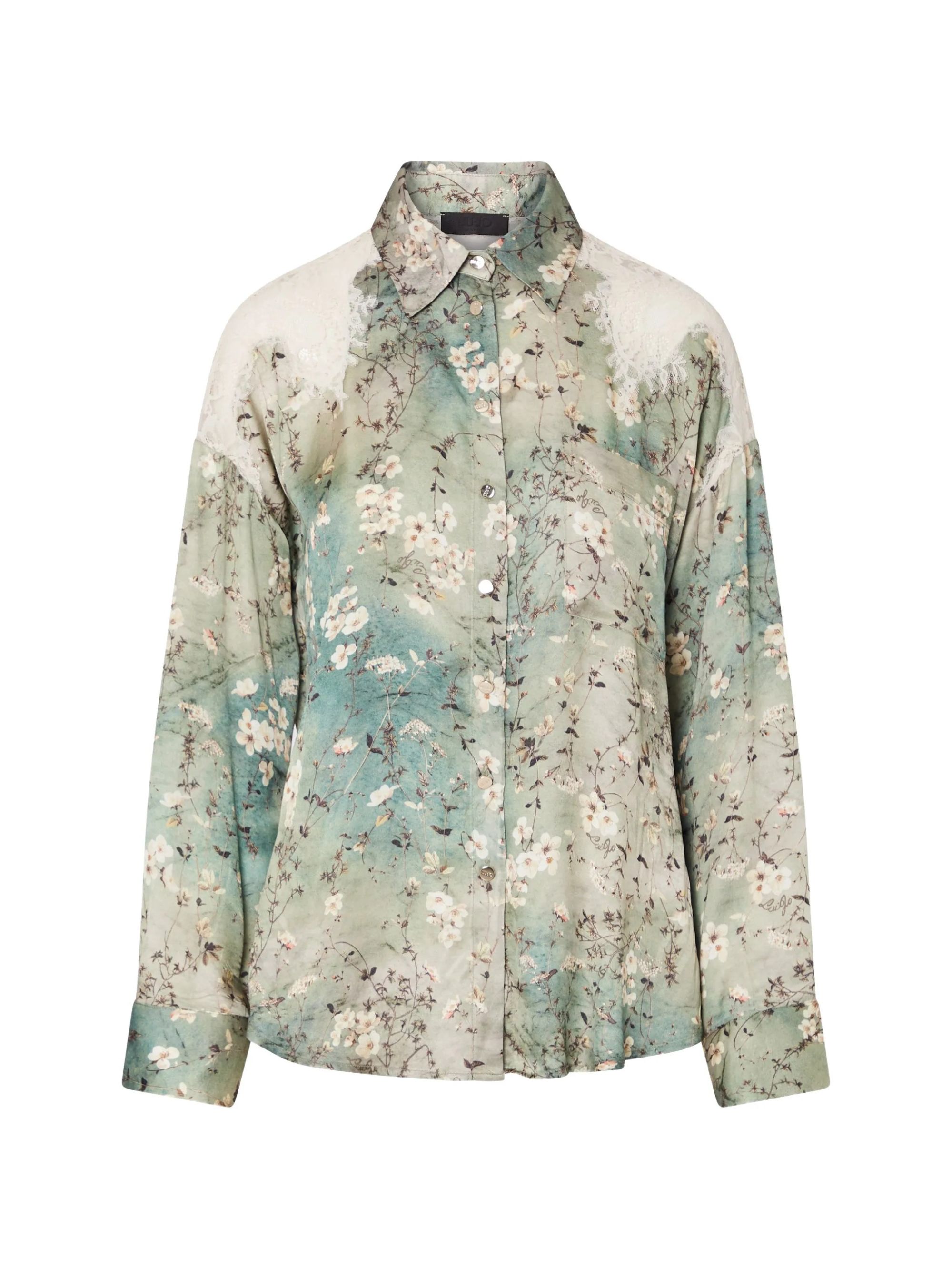 ECS CAMICIA C/PIZZO PEACH #L9389 LIU JO Camicie PF6050TS061 L9389