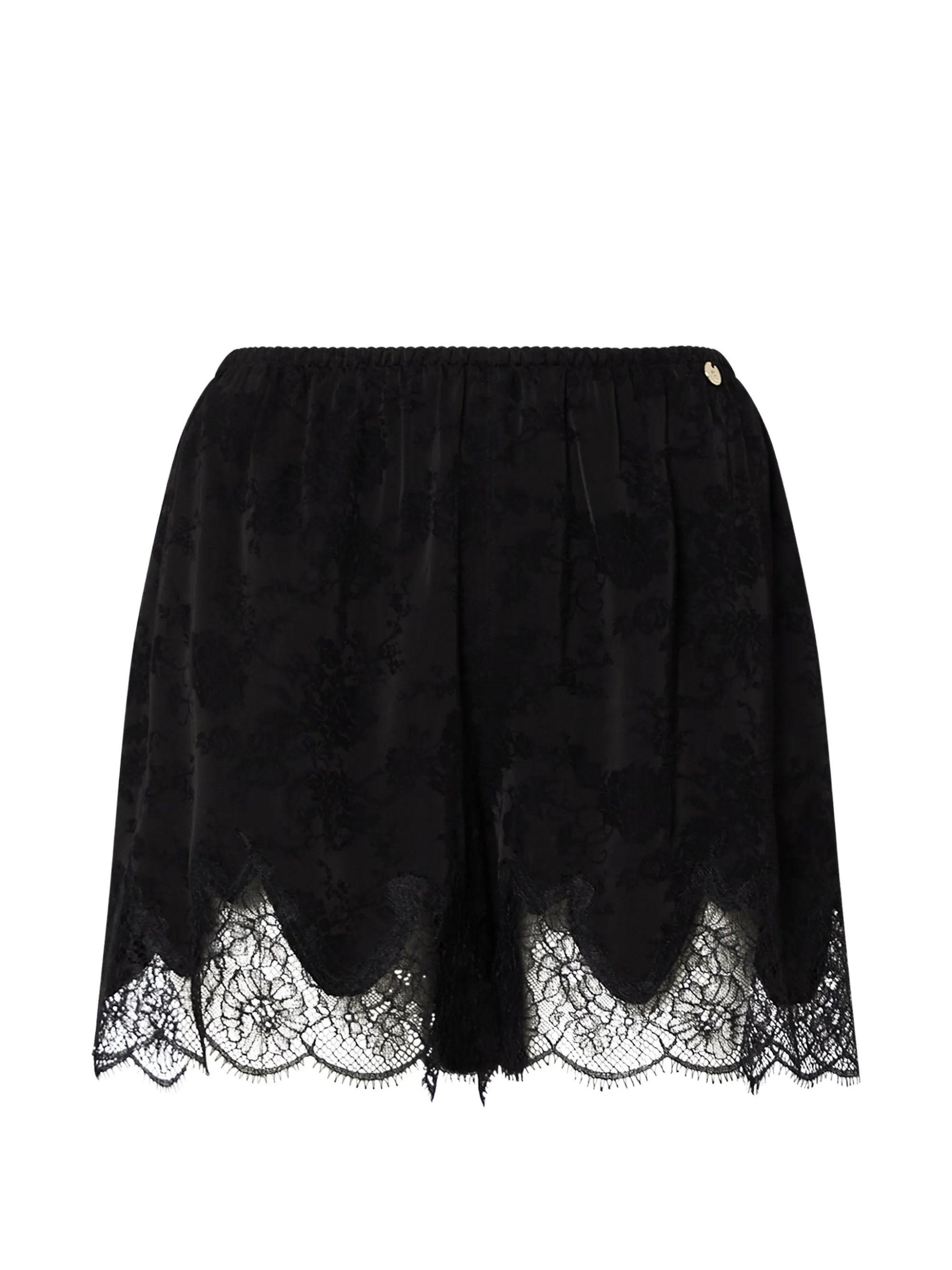 ECS SHORT CON PIZZO NERO #22222 LIU JO Shorts PF6037TS96A 22222
