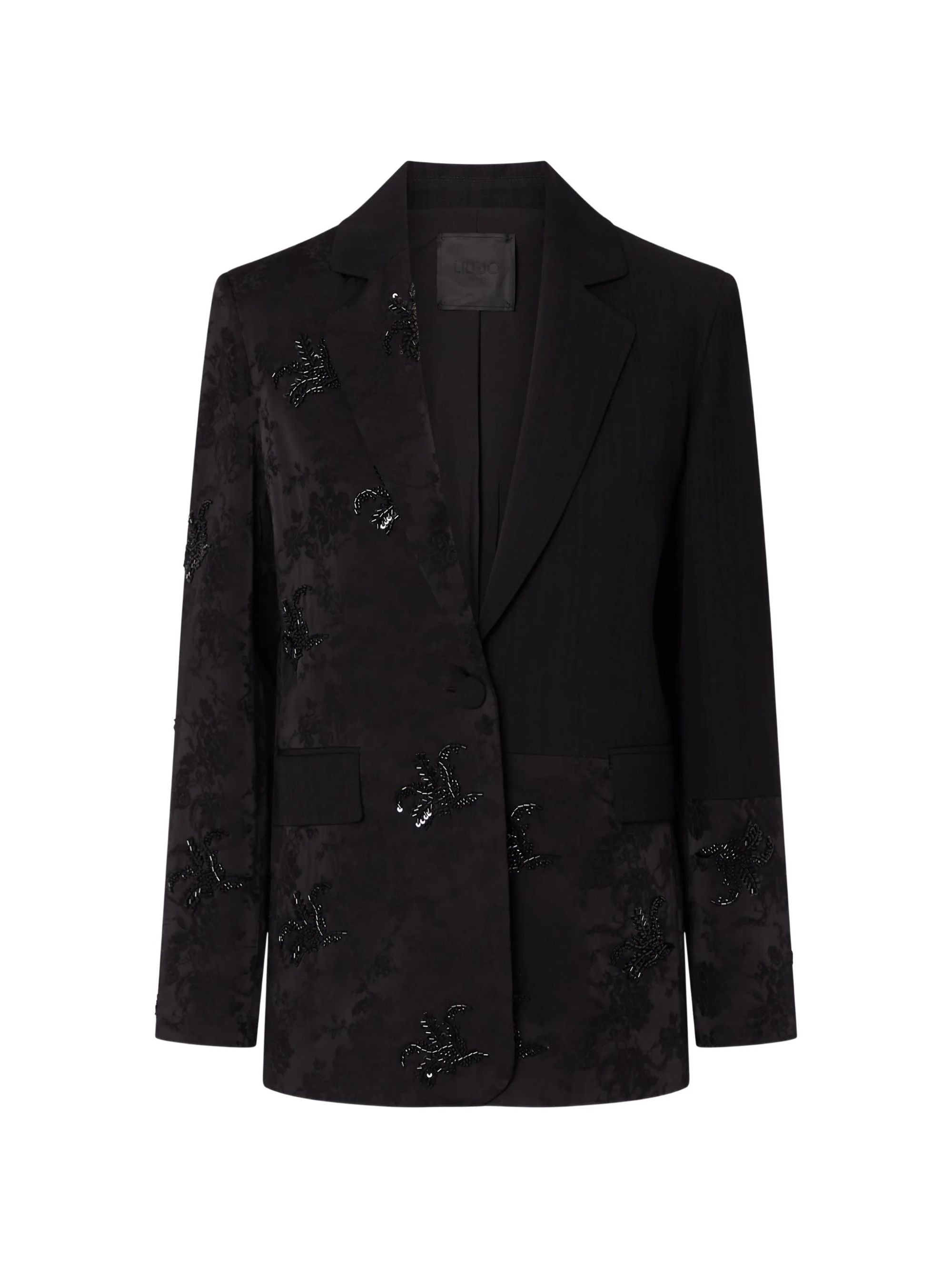 ECS BLAZER RICAMATO NERO #22222 LIU JO Capispalla PF6015TS96A 22222