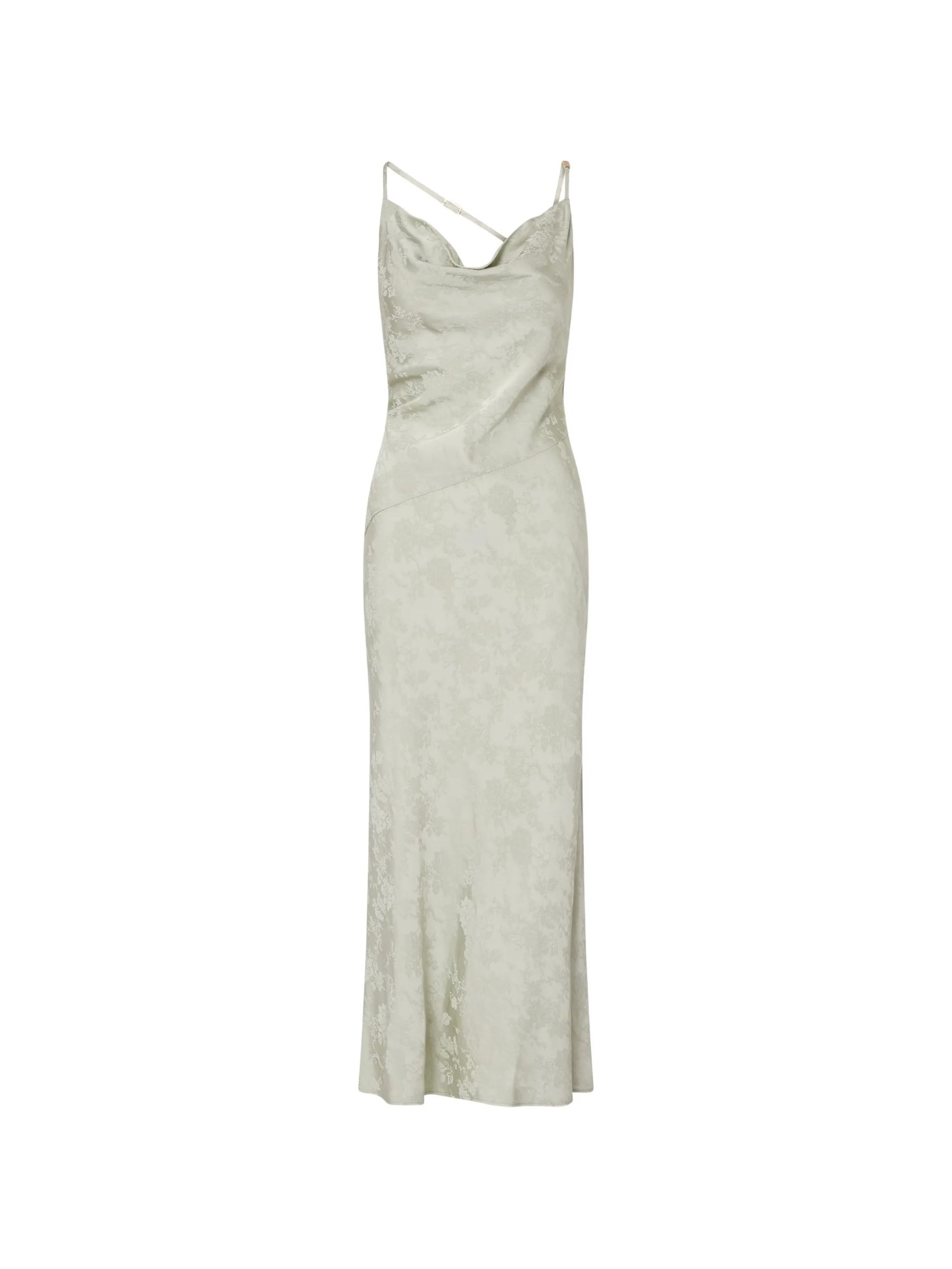 ECS ABITO LUNGO SCOLLO DRAPPE LT. SALVIA #X0799 LIU JO Vestiti PF6065TS96A X0799
