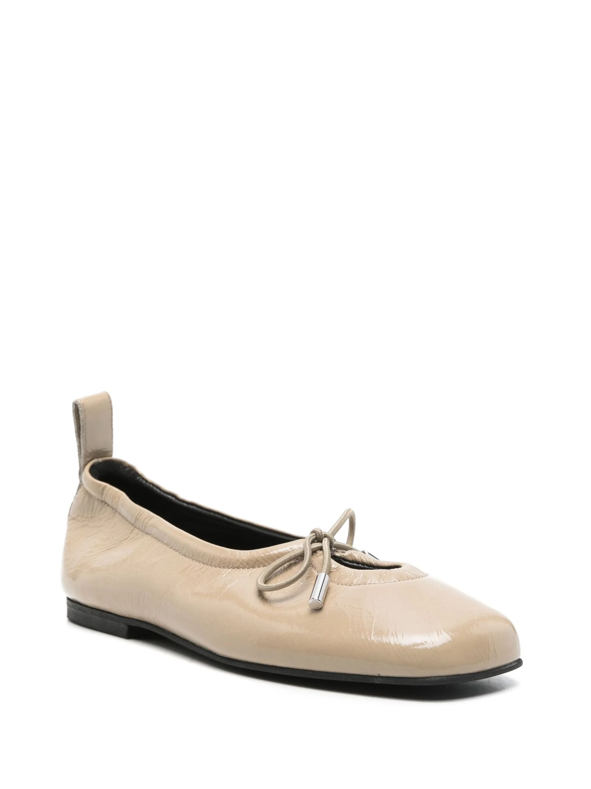ROSALIND LEATHER PATENT #BROWN ALOHAS Scarpe S100776-08