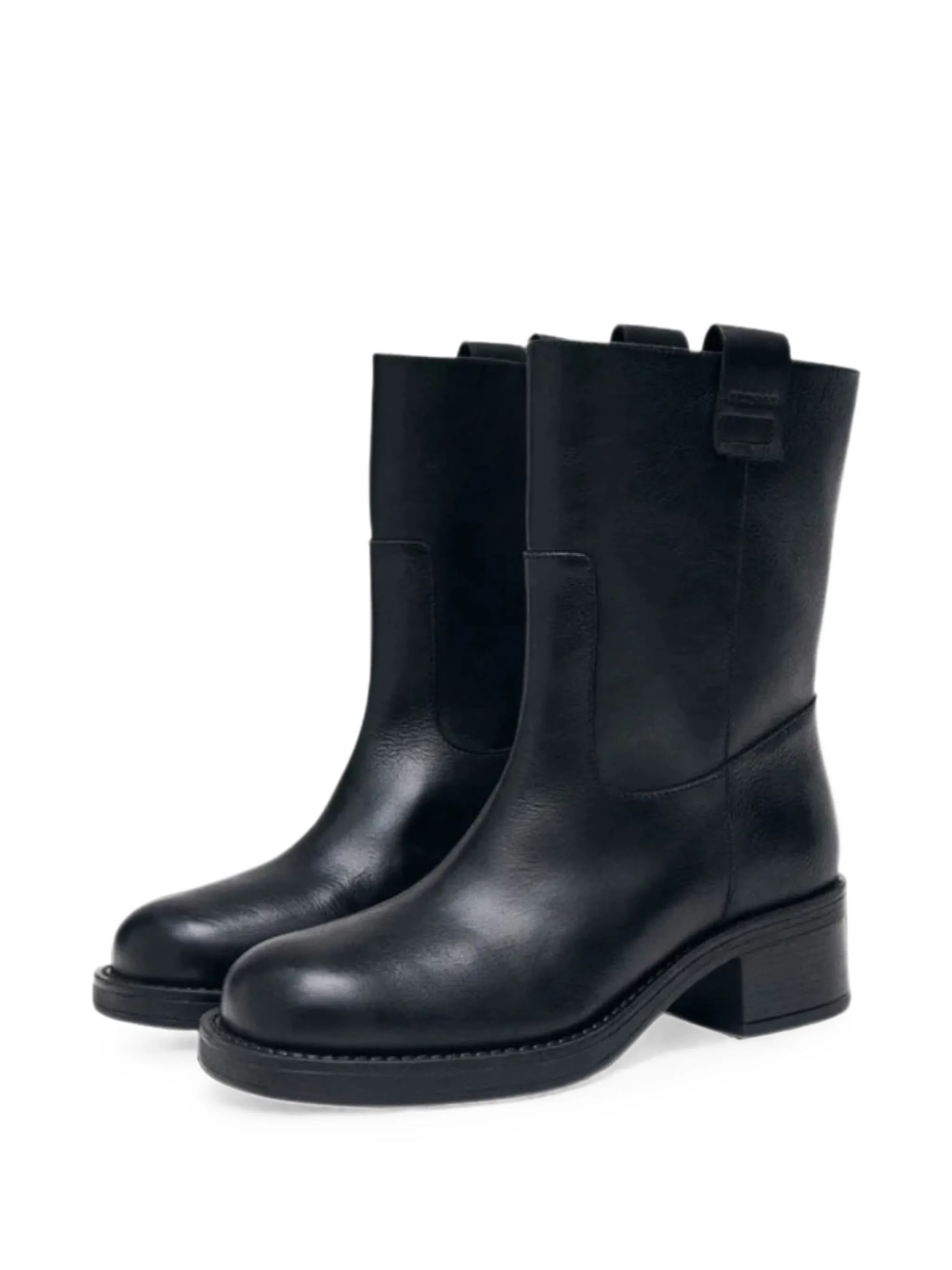 RAJAN LEATHER BOOTS #BLACK ALOHAS Scarpe S101371-01