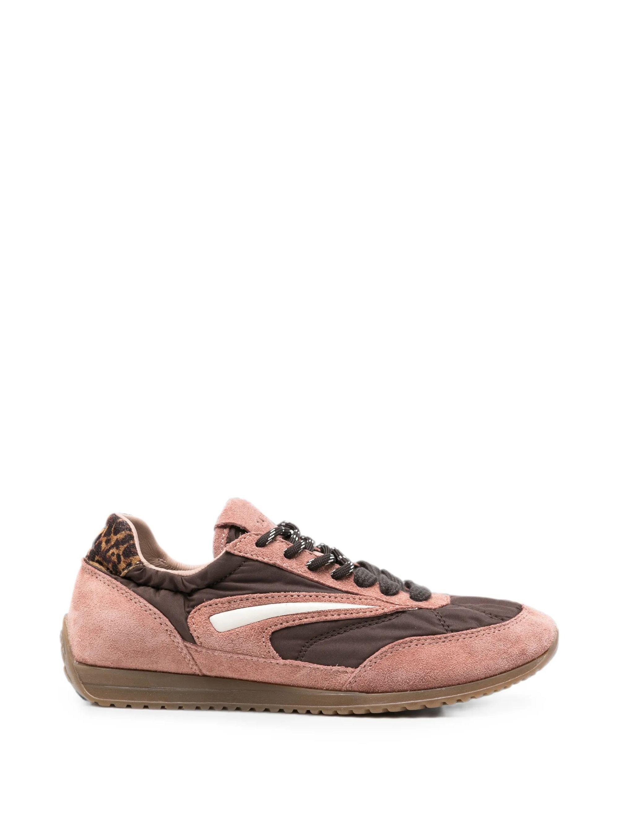 ATHLETA BALLET NYLON #BROWN-PINK D.A.T.E. Scarpe W451 AB NY BP