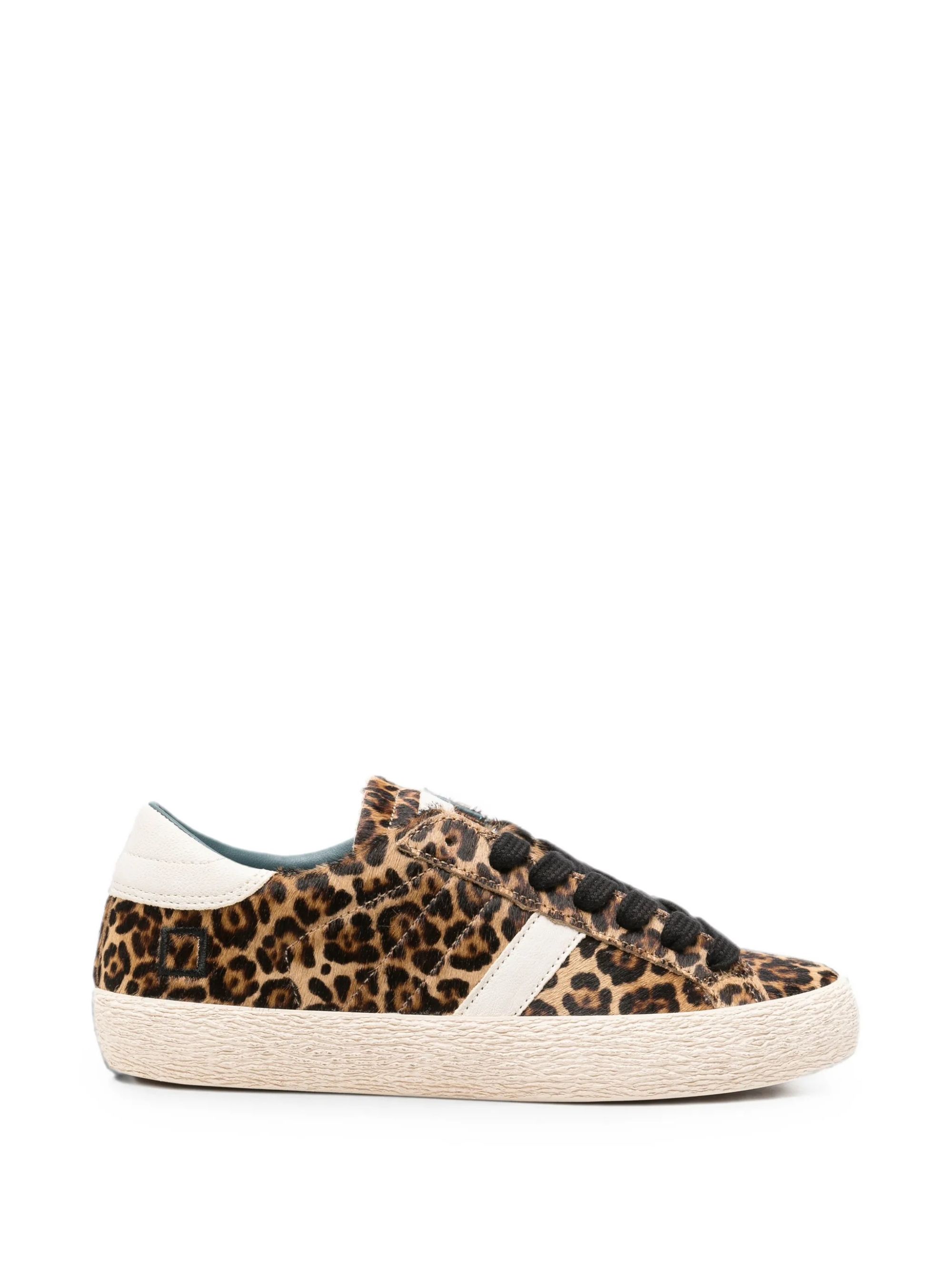 HILL LOW PONY #LEOPARD D.A.T.E. Scarpe W451 HL PN LE