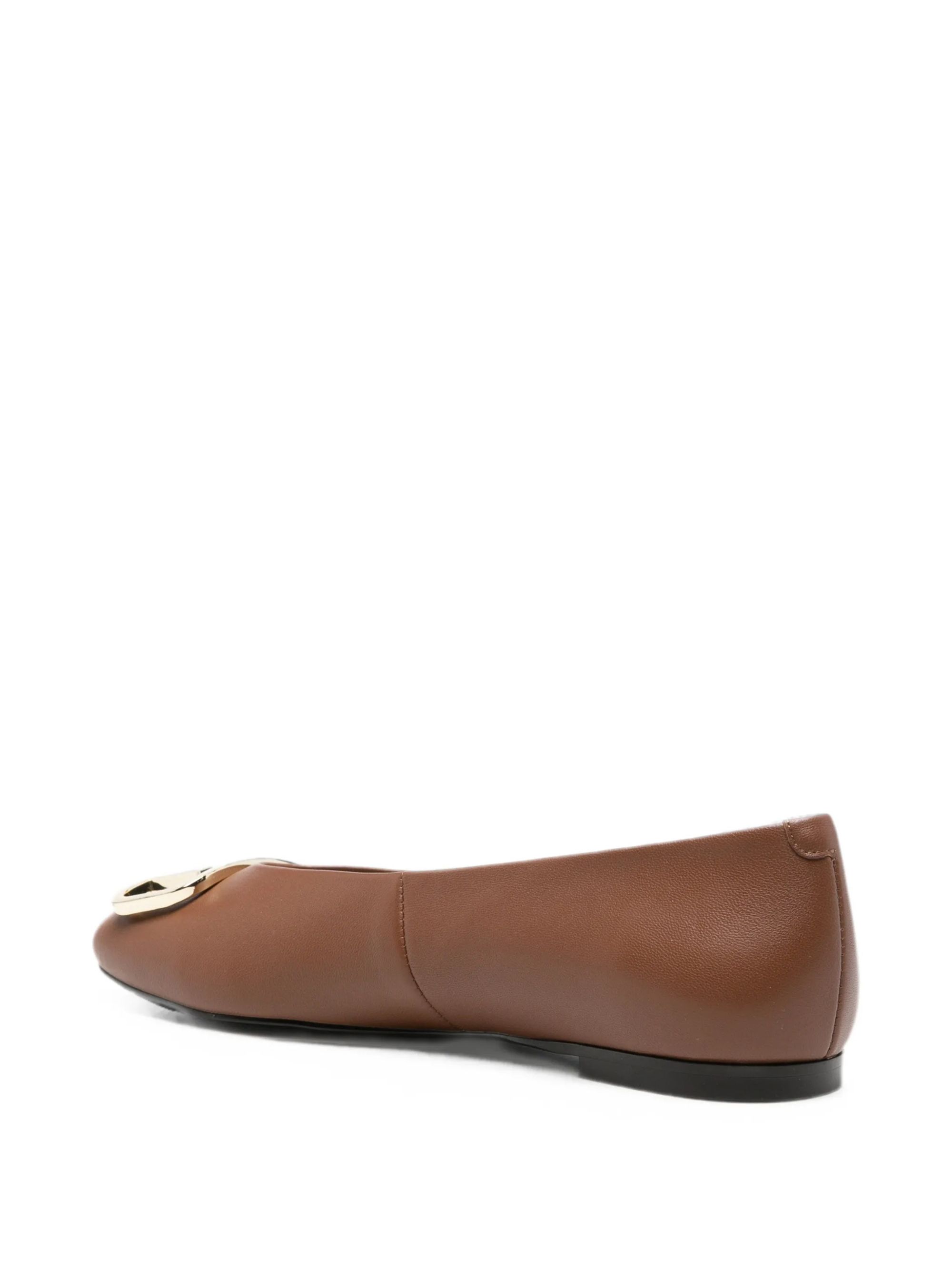 AMELIE BALLERINA T.10 #COGNAC FURLA Shoes YM40LIE X30000 03B00 1007