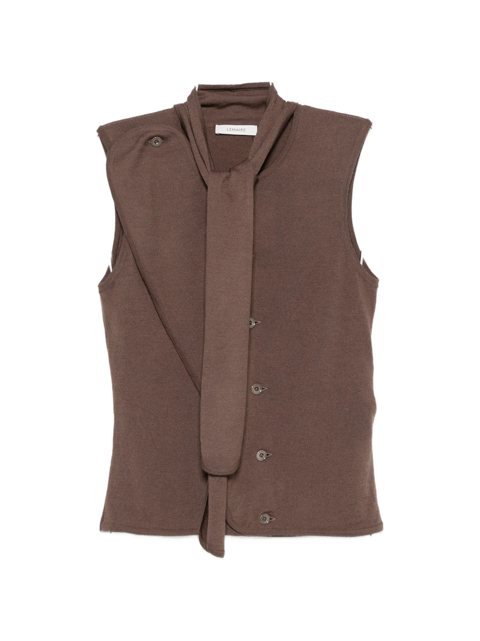 ASYMMETRICAL VEST #BR310 LEMAIRE Vestiti P00053 LK1063