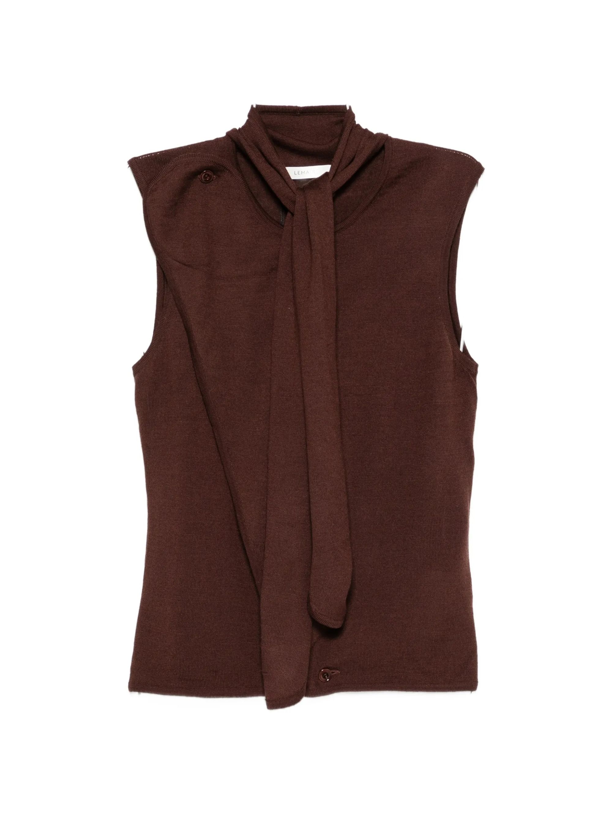 ASYMMETRICAL VEST #RE401 LEMAIRE Vestiti P00053 LK1063