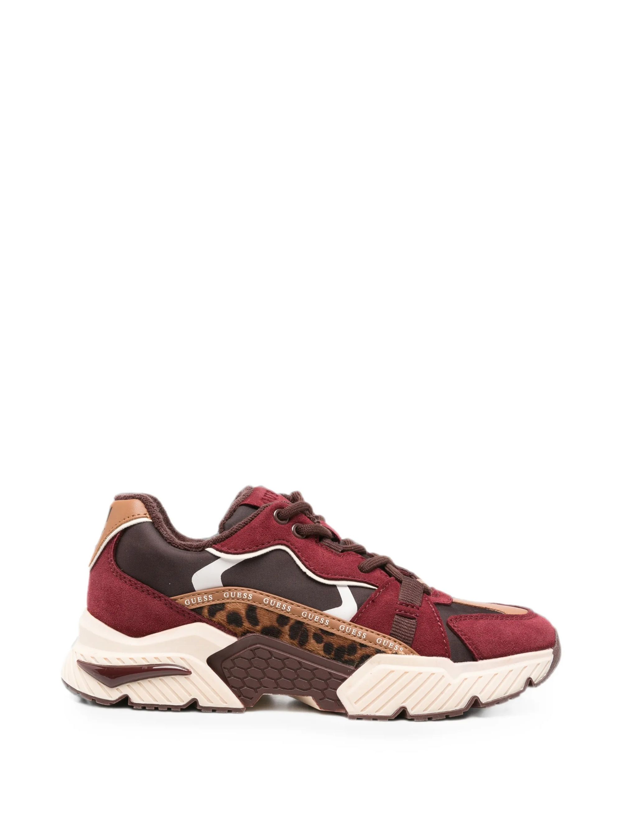 CARRLI8 #DARK WINE GUESS  Shoes FLTCR8 ELE12 DWINE