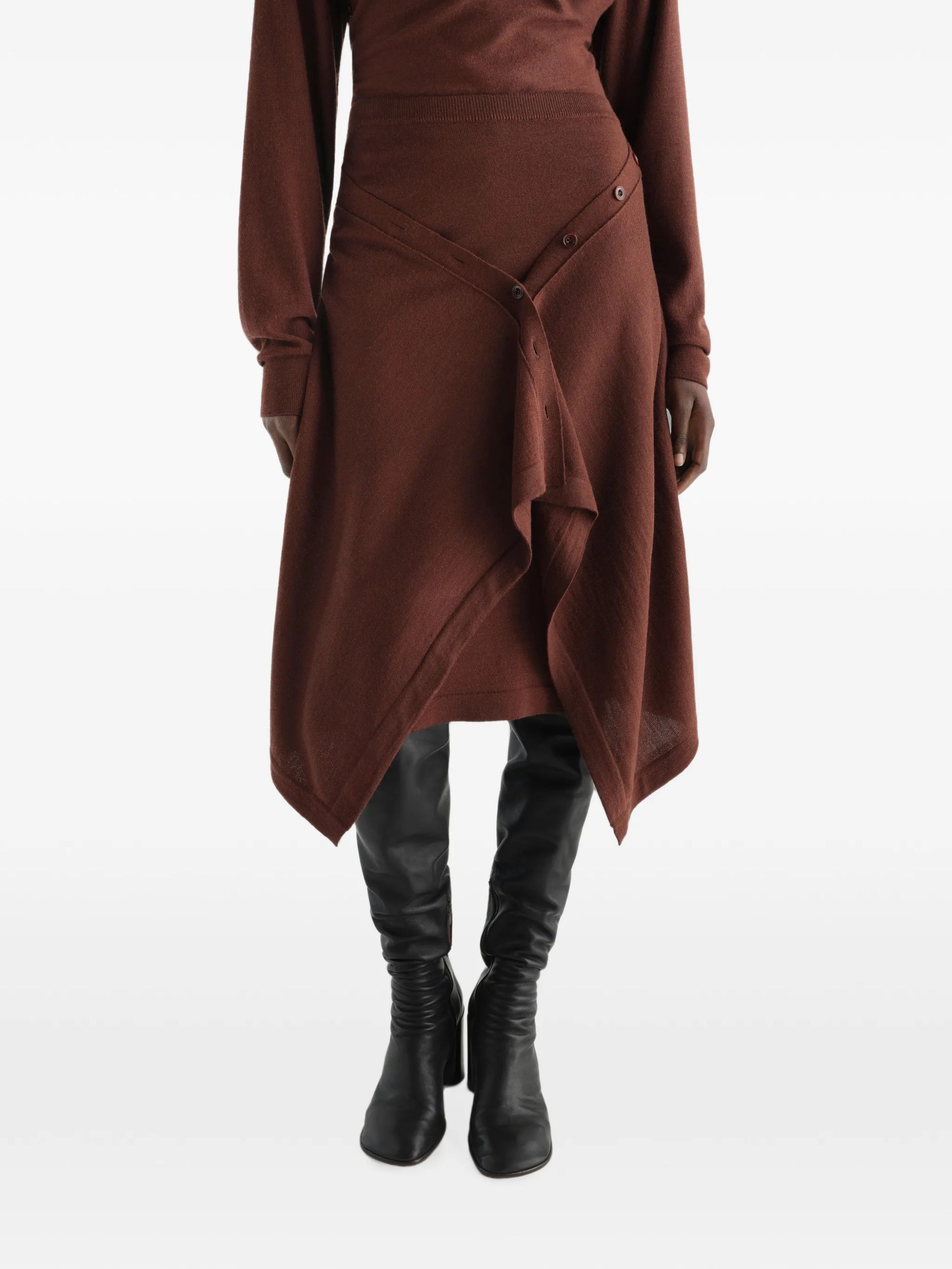 BUTTONED SKIRT #RE401 LEMAIRE Gonne SK1082 LK1063
