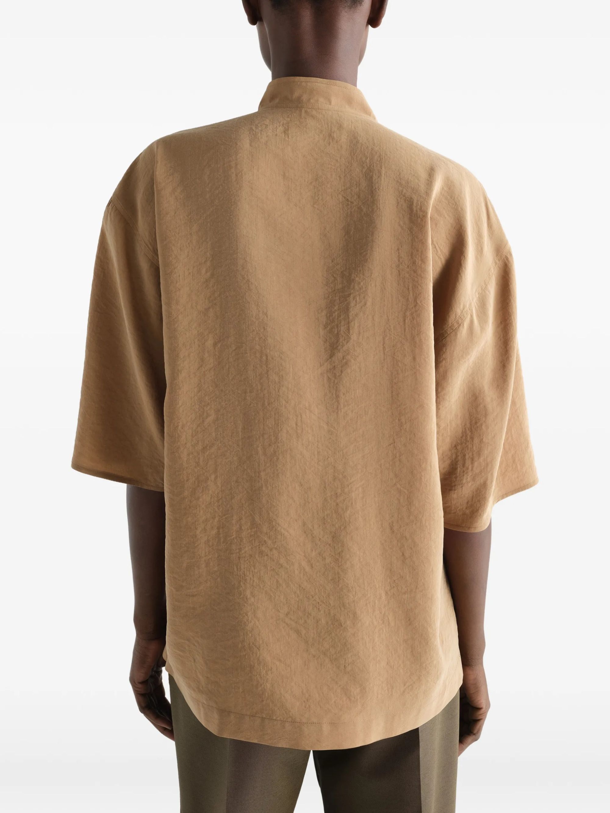 SOFT COLLAR TOP #BR525 LEMAIRE Top SH1292 LF1308