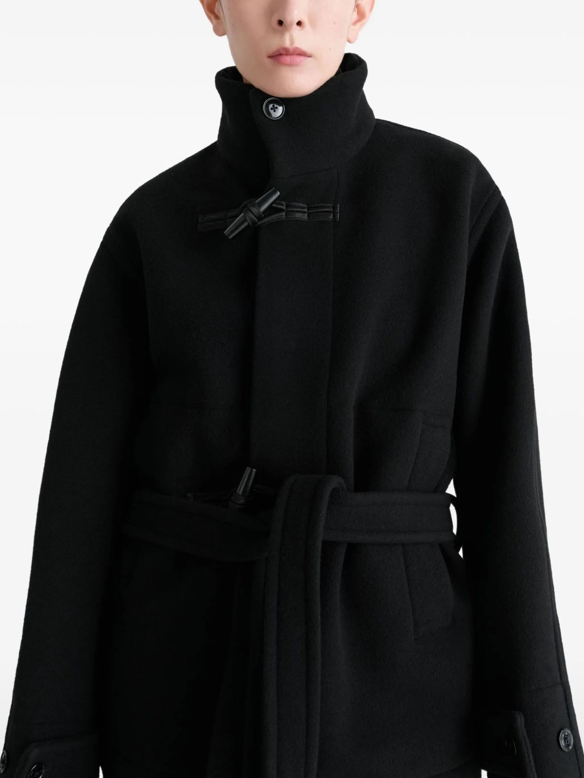 SHORT DUFFLE COAT #BK999 LEMAIRE Capispalla CO1113 LF1116