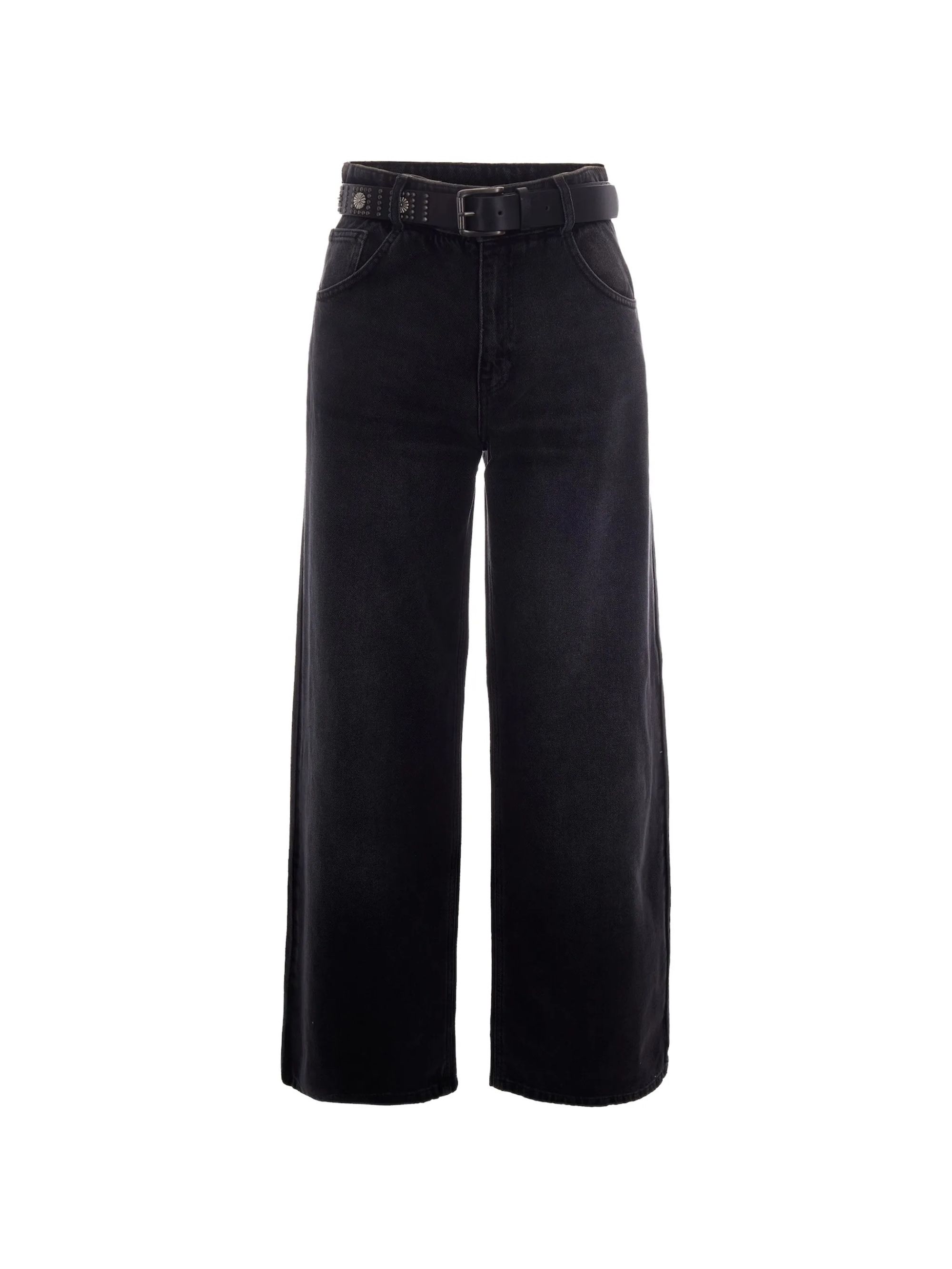 PANT.CANDY BELT H.W. DEN.BLACK #87526 LIU JO Pantaloni UF6186D0370 87526