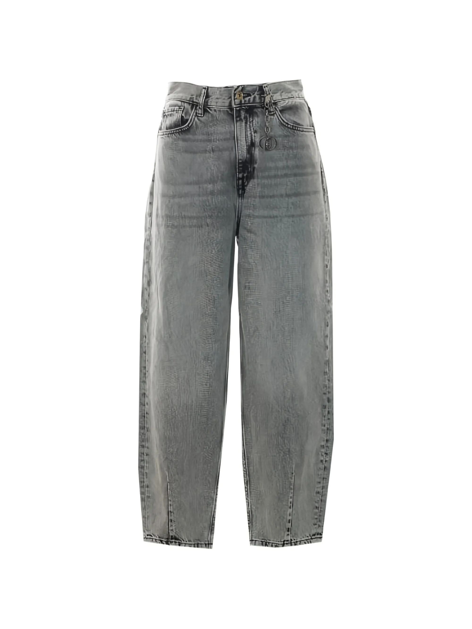 PANT.NEW CARROT H.W. DEN.GREY #87529 LIU JO Pantaloni UF6159D4854 87529