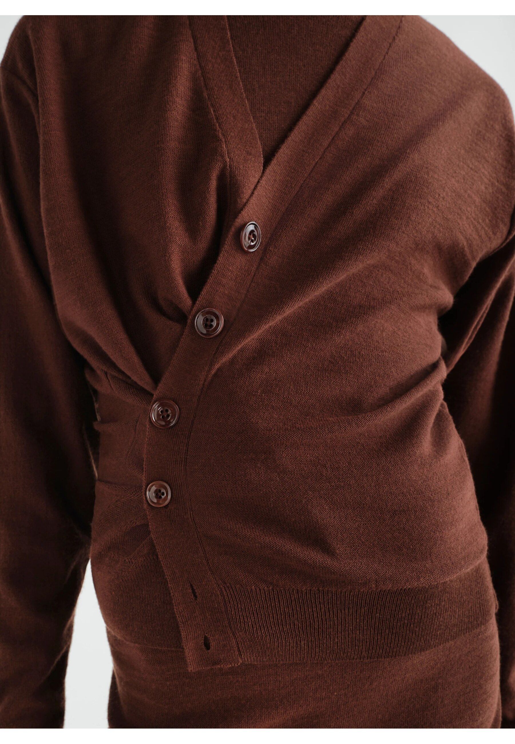 RELAXED TWISTED CARDIGAN #RE401 LEMAIRE Maglieria PO0052 LK1063
