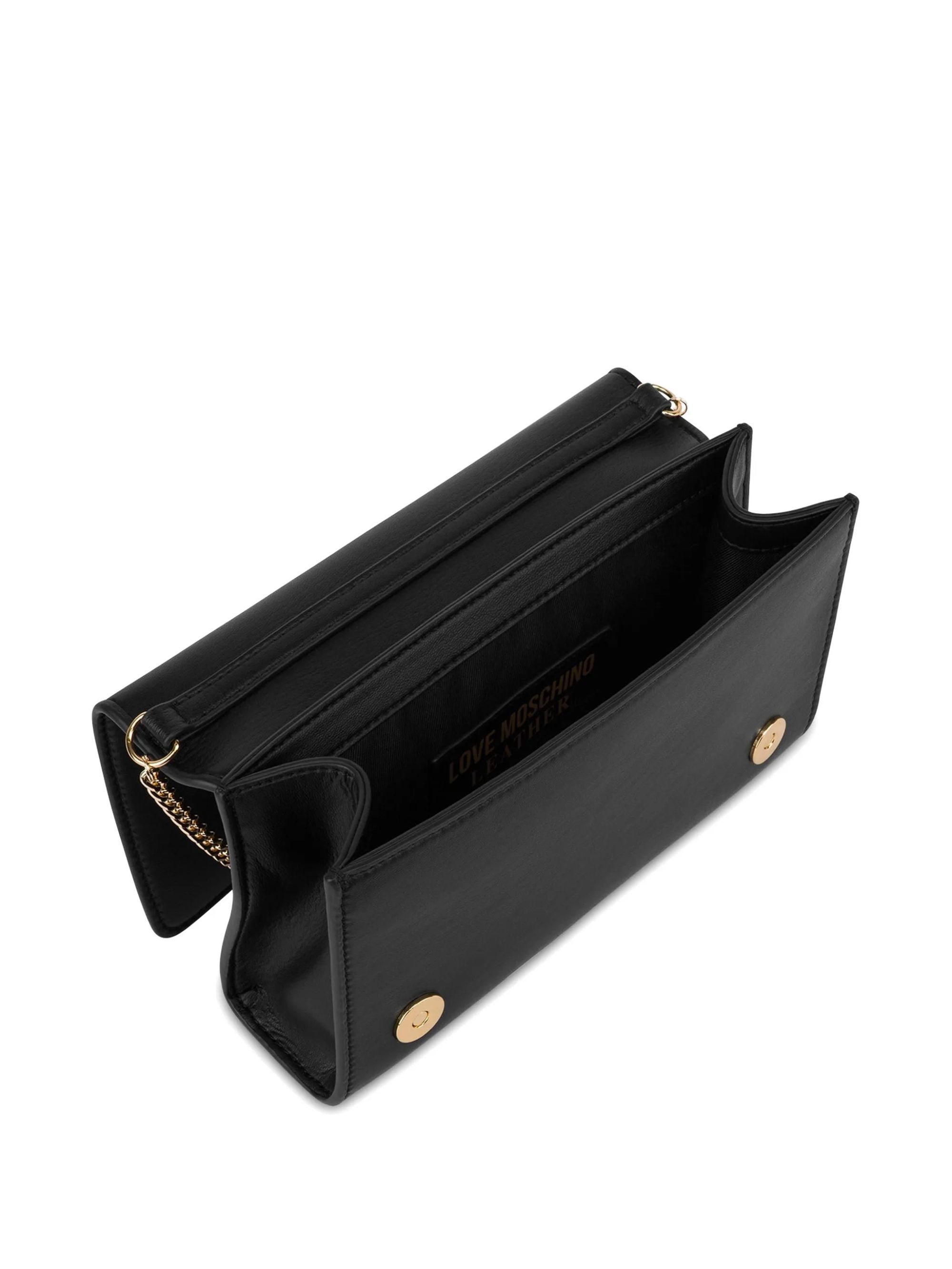 BORSA RECYCLED LEATHER NERO #00A LOVE MOSCHINO Borse JC4295PP0PK1300A