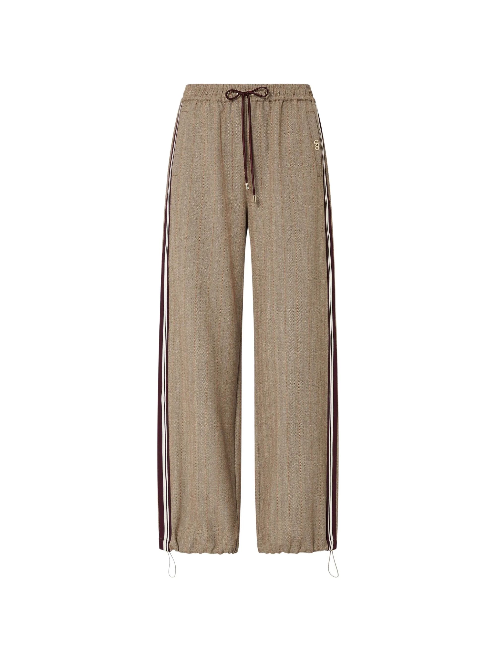 PANT.TS TPOTF LUNGO BROWN RUST #DDX06 LIU JO Trousers TF6148T692A DDX06