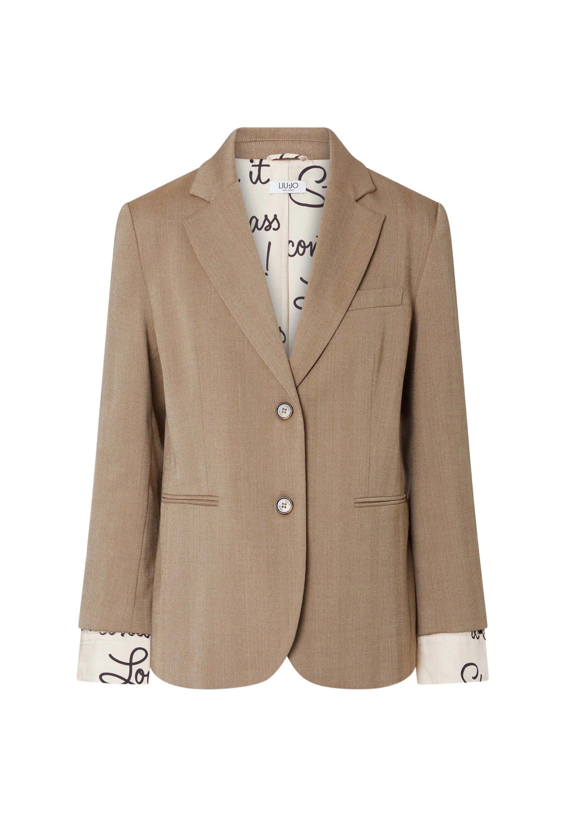 BLAZER CAMEL RESCA MIX #L9179 LIU JO Capispalla WF6211T732A L9179