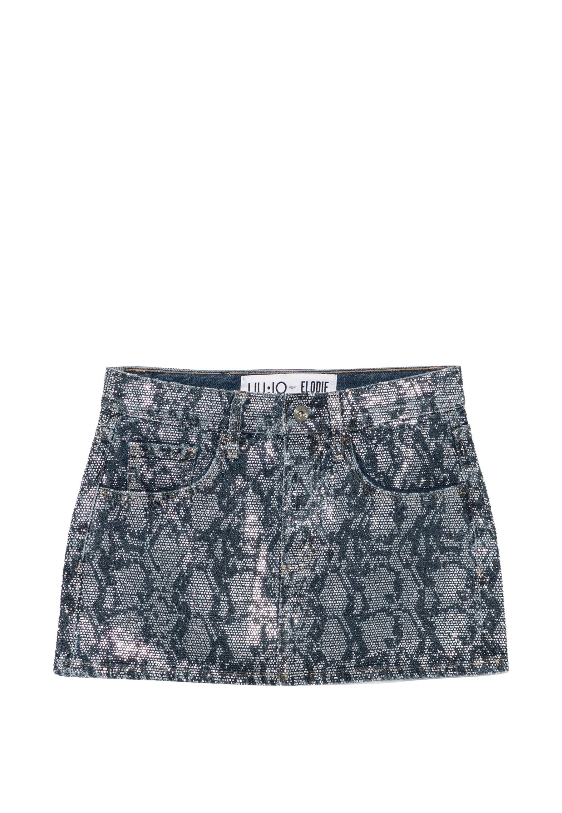 GONNA MINI DEN.BLUE #79155 LIU JO Gonne UF6523D4854 79155