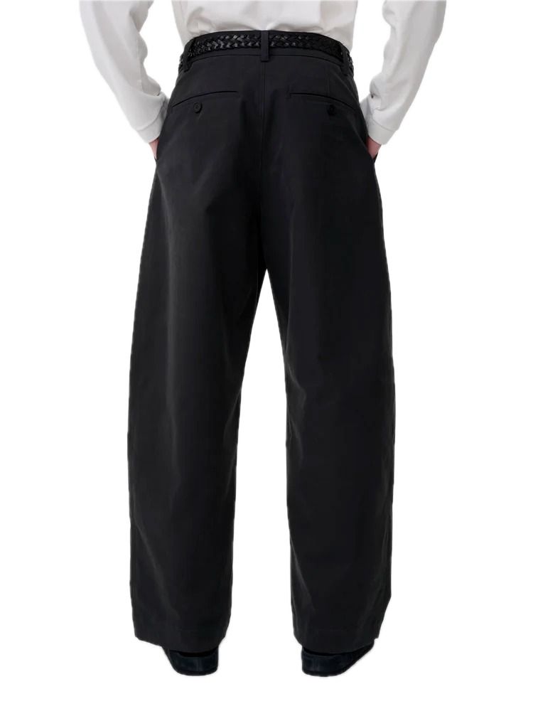 CURVED LEG JEAN #BLK/WHITE WEFT STUDIO NICHOLSON Trousers MINARD SNM 1646