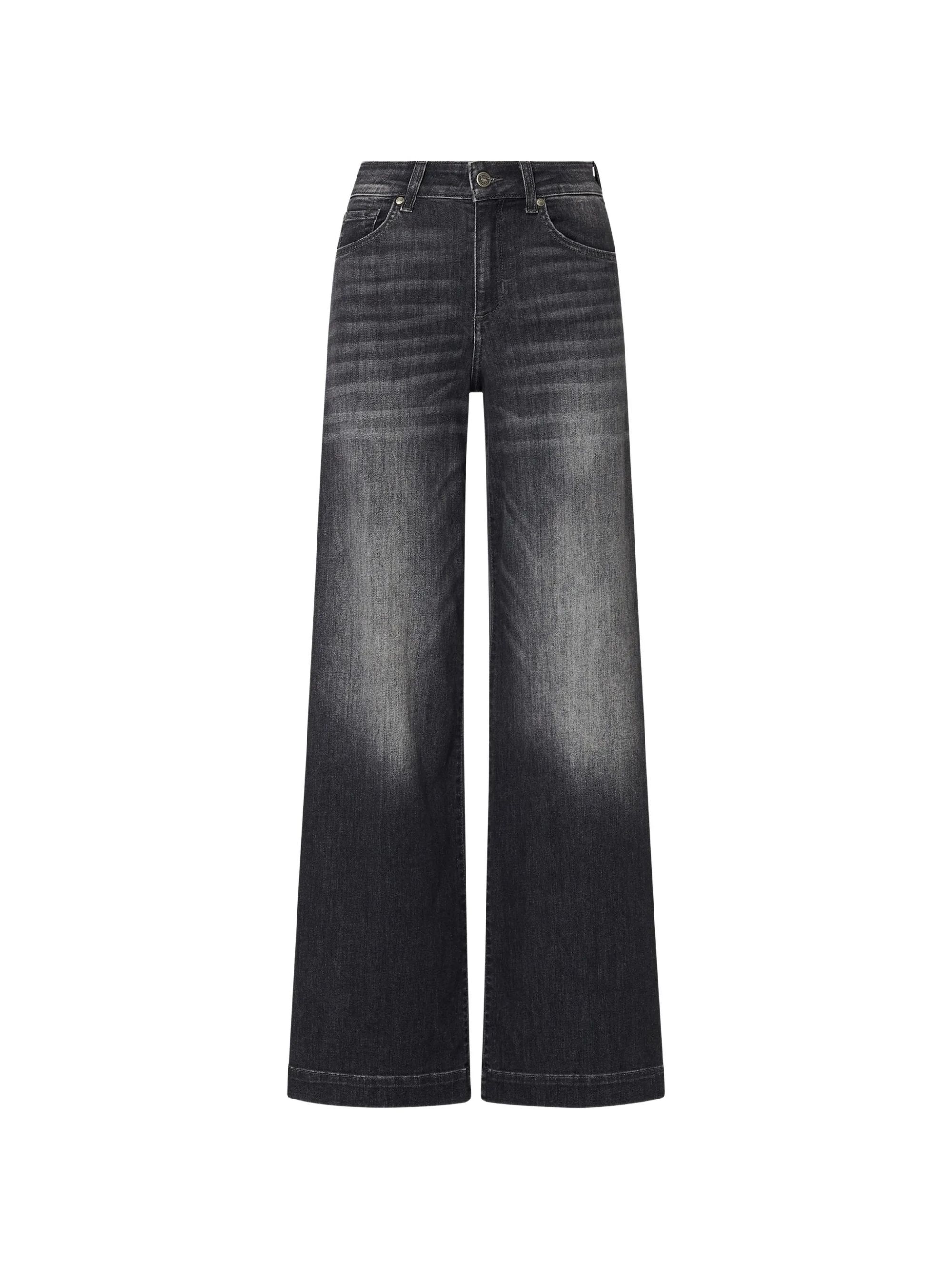 ECS AUTHENTIC FLARE R.W. DEN.BLACK #8L504 LIU JO Pantaloni UF6068DS081 8L504