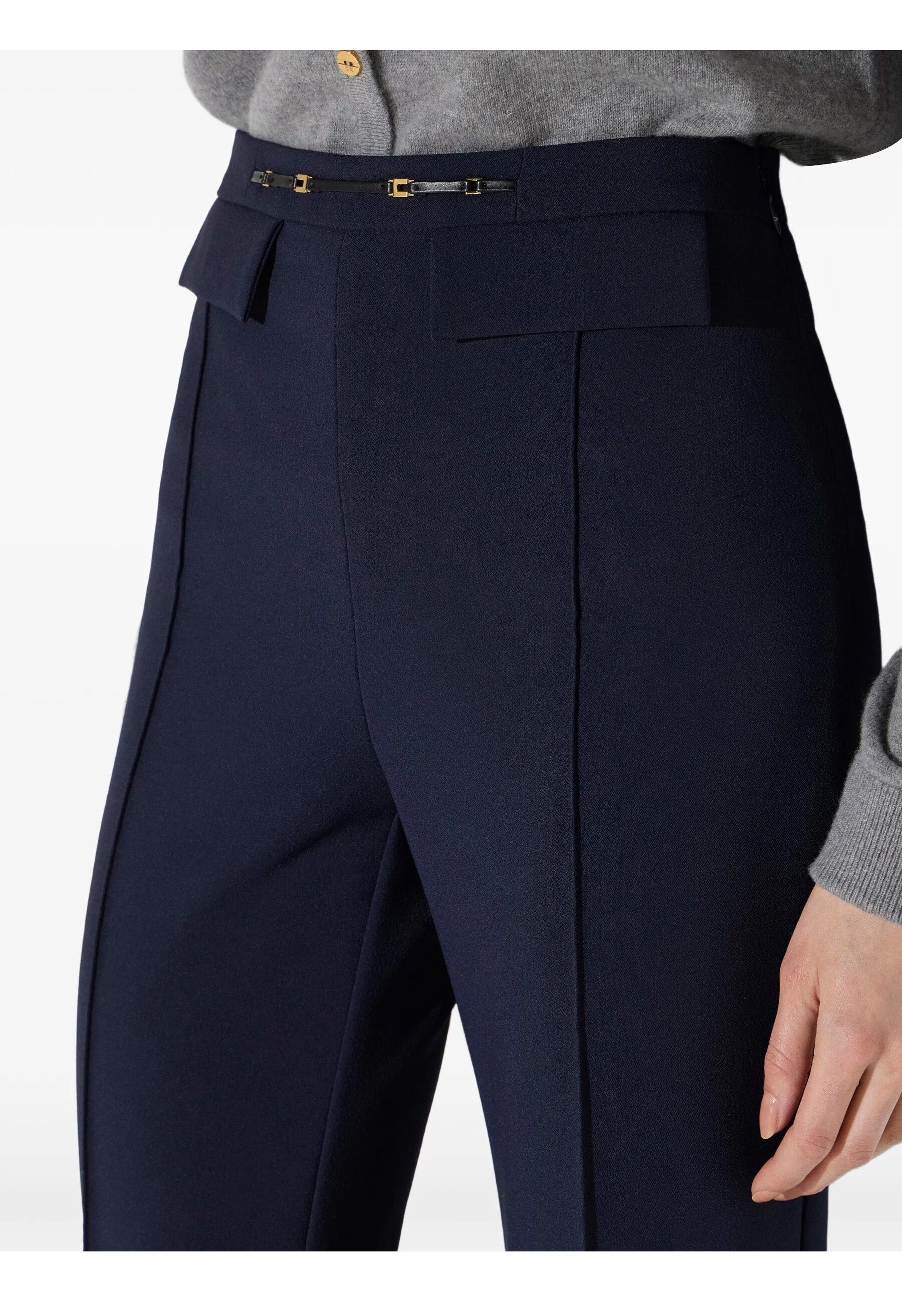 PANTALONE BLU NOTTE #H88 ELISABETTA FRANCHI Pantaloni PA19666E2