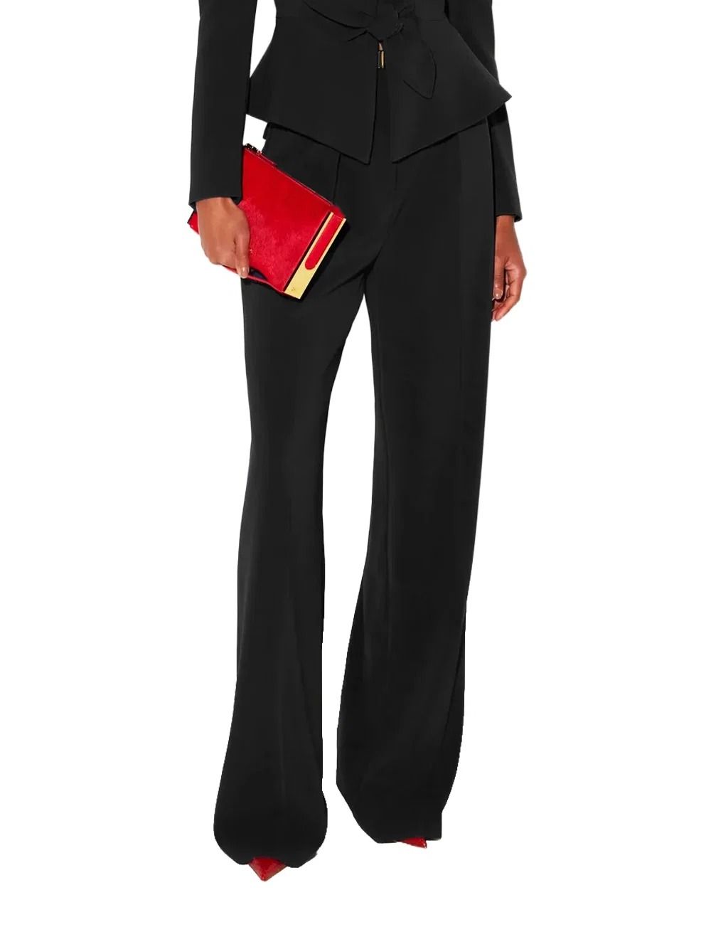 PANTALONE CON CINTURA BLU NOTTE #H88 ELISABETTA FRANCHI Pantaloni PA20766E2