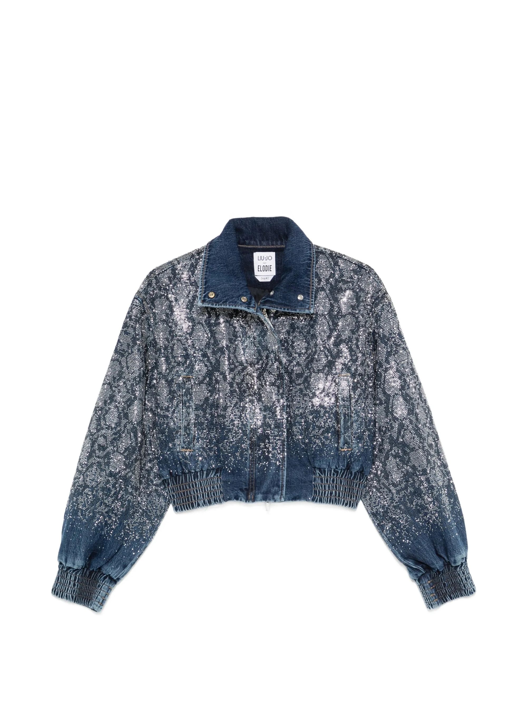 BOMBER CORTO DEN.BLUE #79155 LIU JO Capispalla UF6521D4854 79155