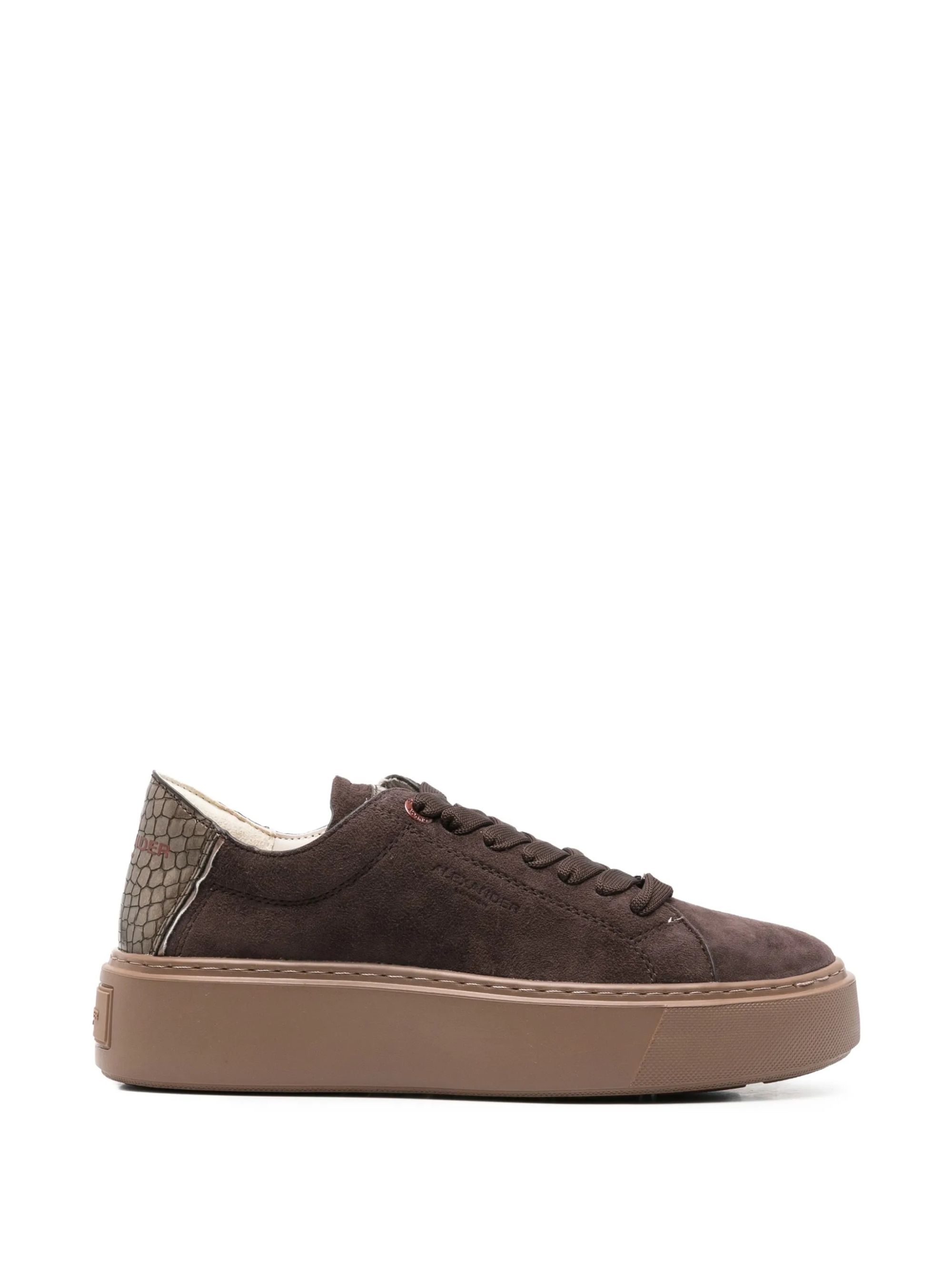 LONDON HIGH DECONSTRUCTED W 8417 #DK BROWN ALEXANDER SMITH  Scarpe ALBELUW