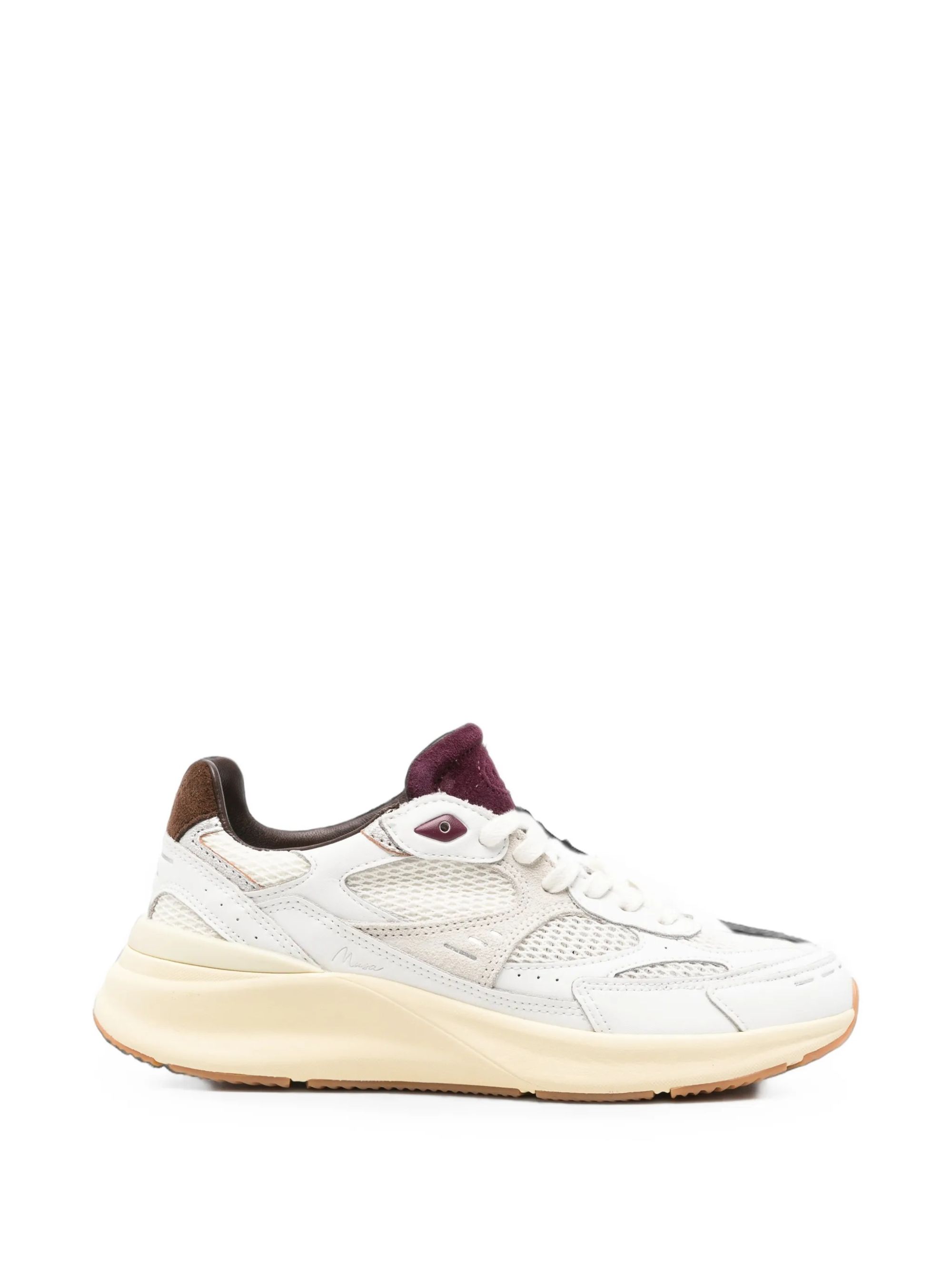 MUSA HF #WHITE-BROWN D.A.T.E. Scarpe W451 MS HF WN