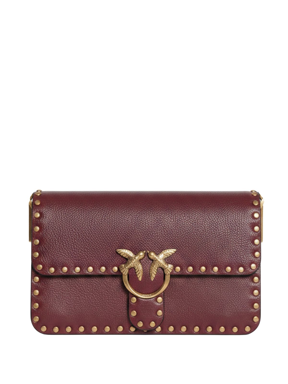 LOVE ONE SLOUCHY MN. STUDS RIBES #WW5Q PINKO Borse 107665 A2JG/WW5Q