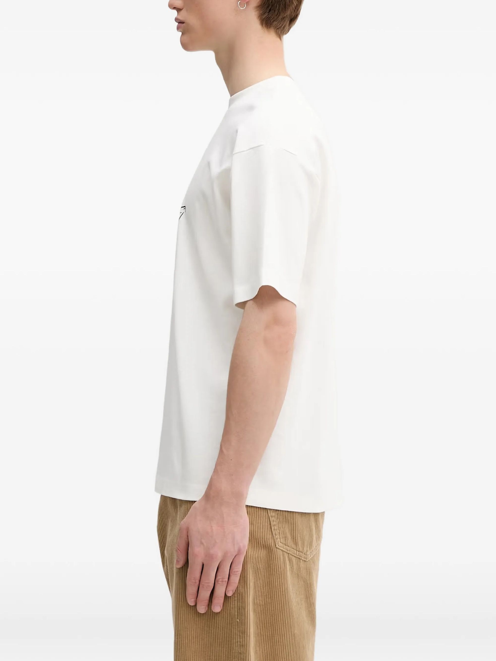 WINW BATH T-SHIRT #OFF WHITE DROLE DE MONSIEUR T-shirt L TS330 CO002 OW