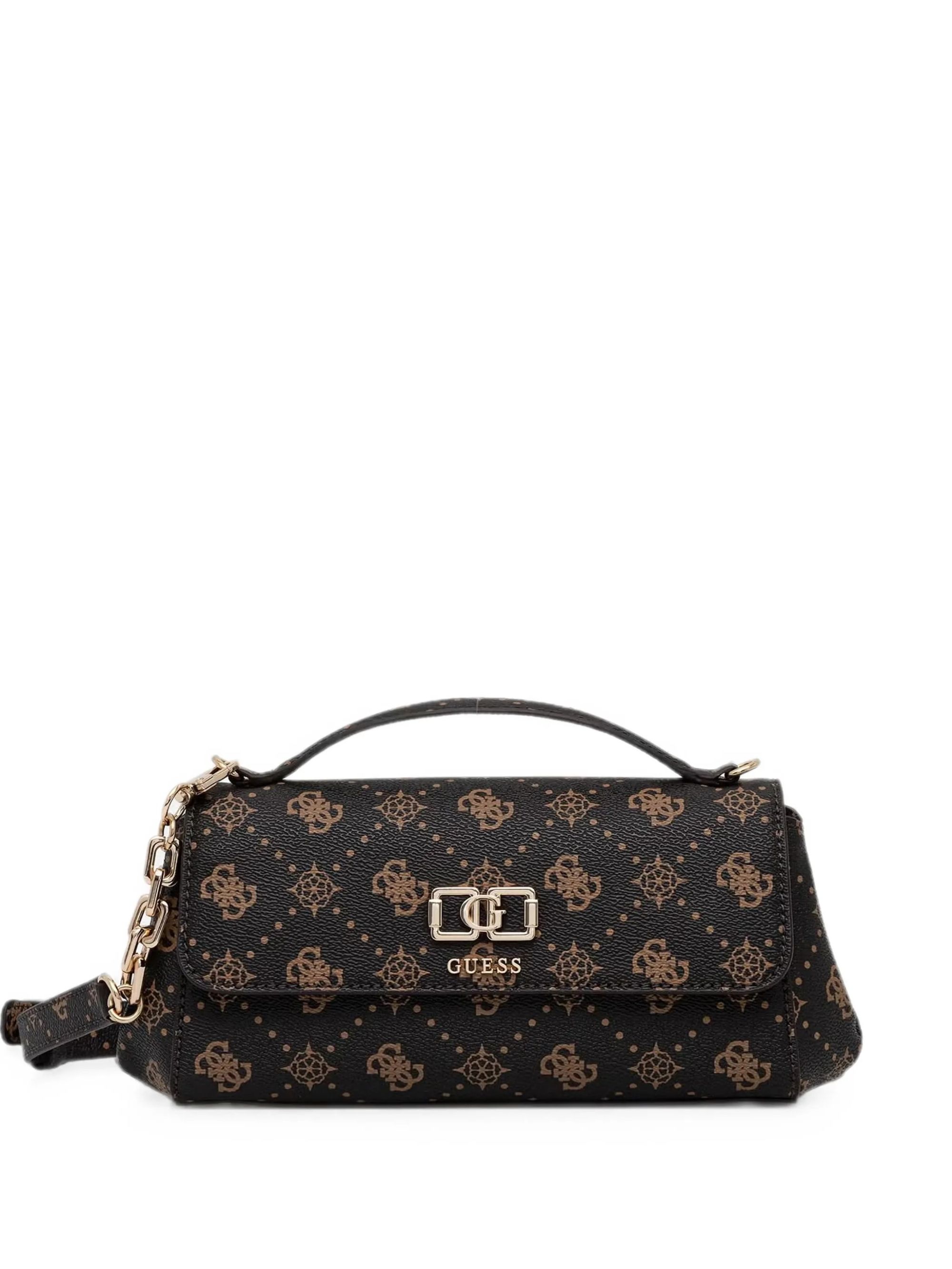 EMELIE LOGO FLAP CROSSBODY #ESPRESSO LOGO GUESS  Borse HWGP99 28190 ESL