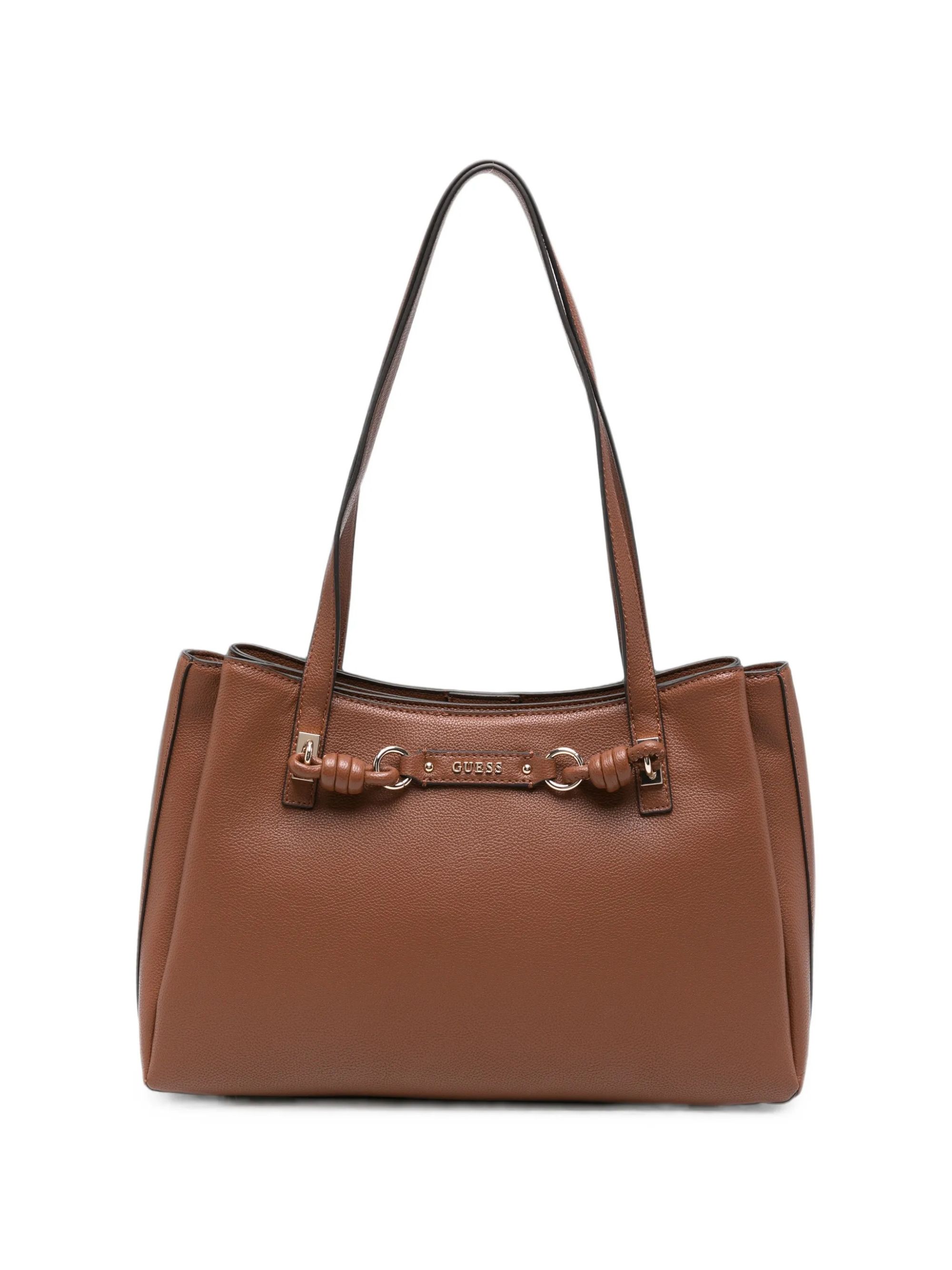 CAMELIA 3 COMP TOTE #COGNAC GUESS  Borse HWBG97 42230 COG