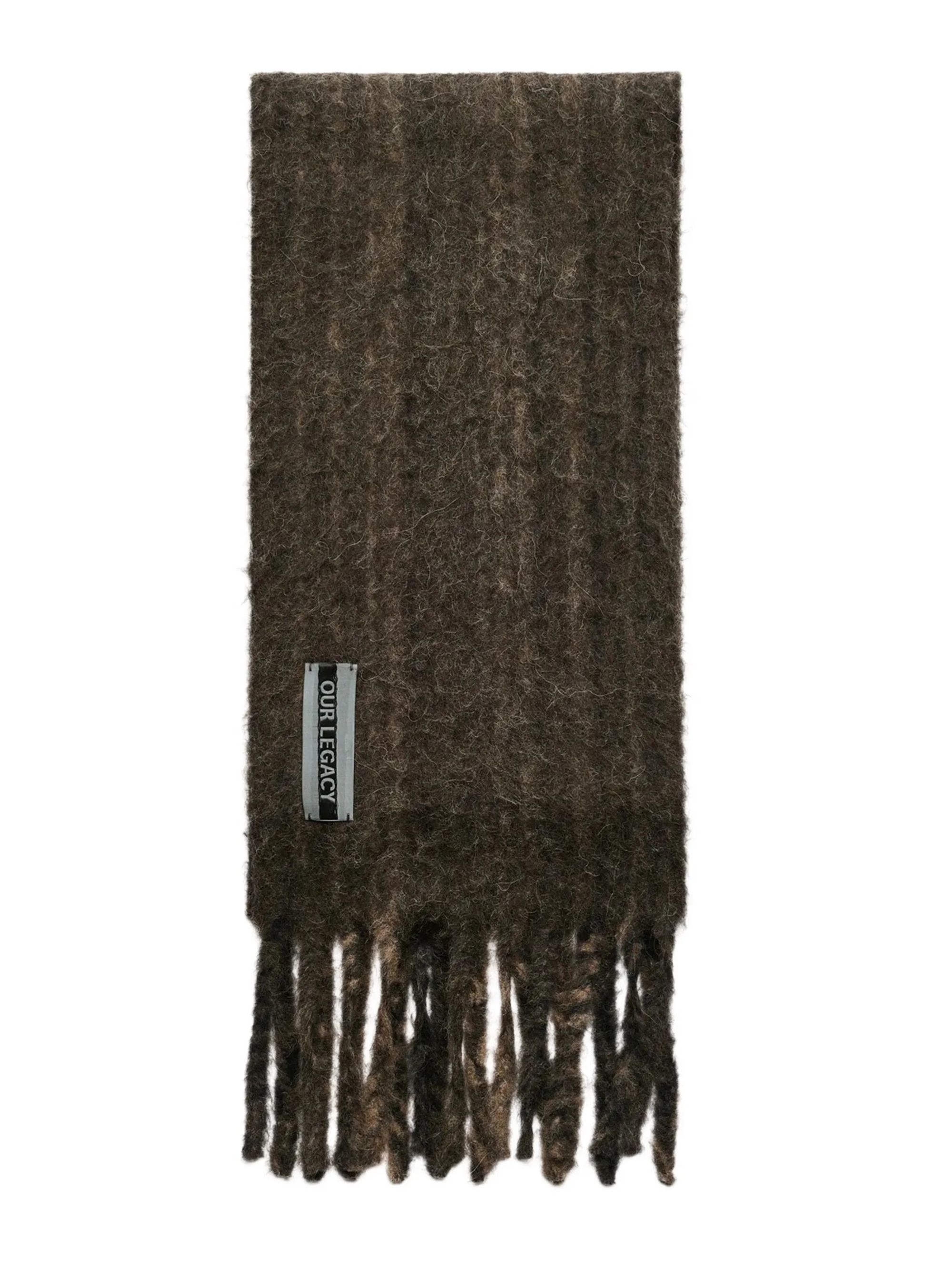 ESTATE SCARF #CHOCO ALPACA OUR LEGACY Accessories A4268EC