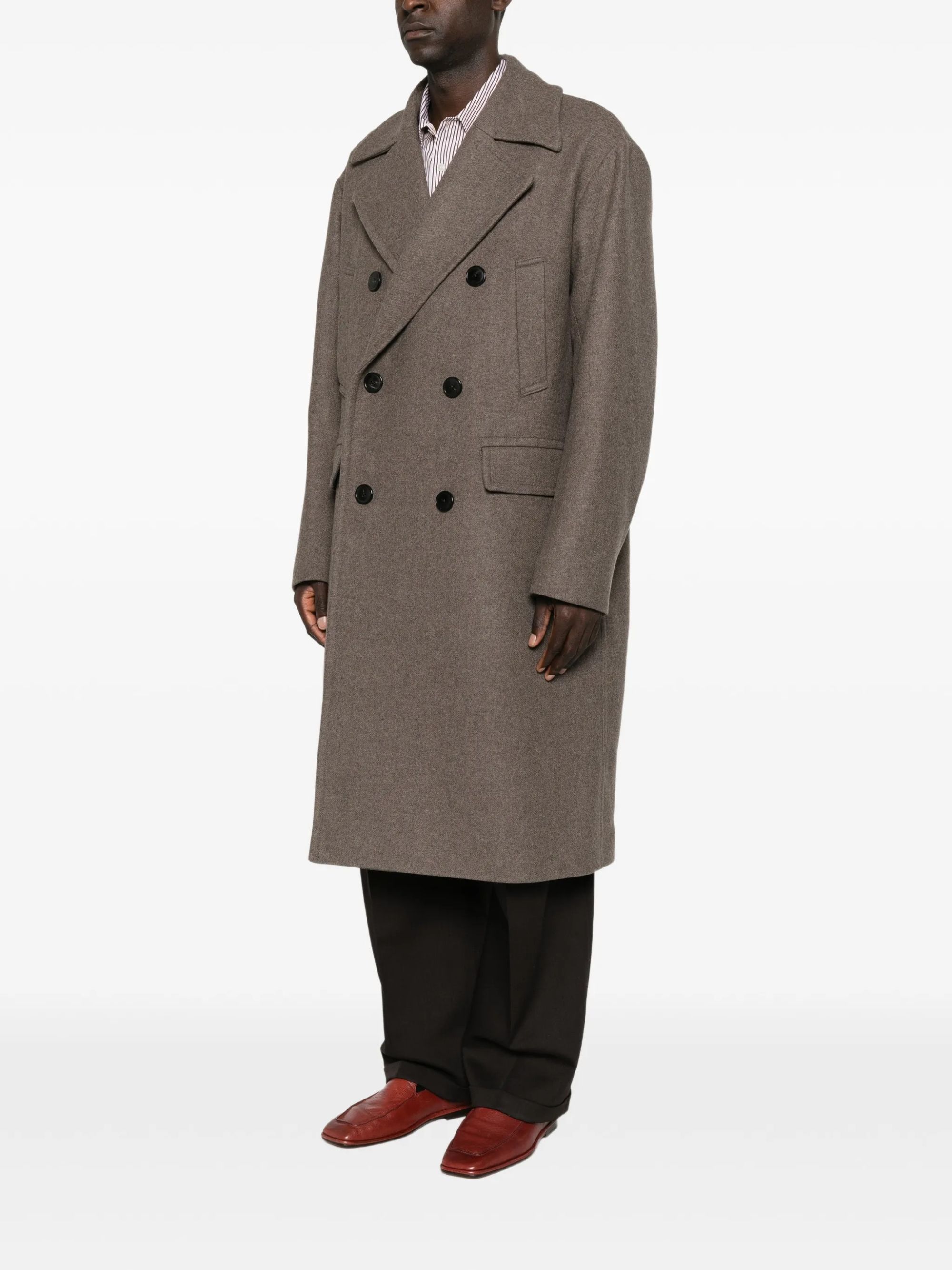 RASCOTT COAT #TAUPE DRIES VAN NOTEN Capispalla 020213-4216-811