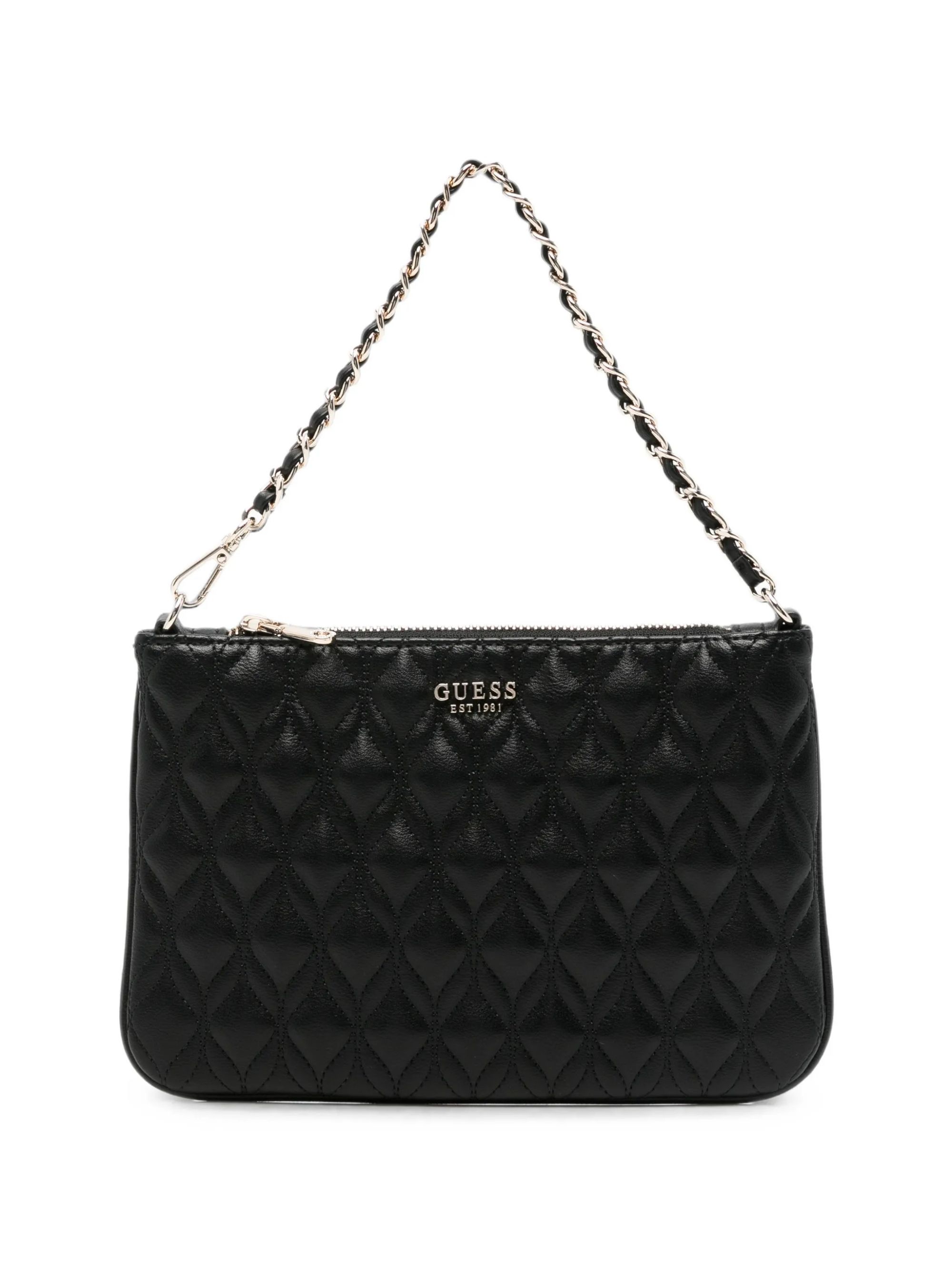 MAXINE QUILTED FLAT POUCH #BLACK GUESS  Borse PW7577 P6322 BLA