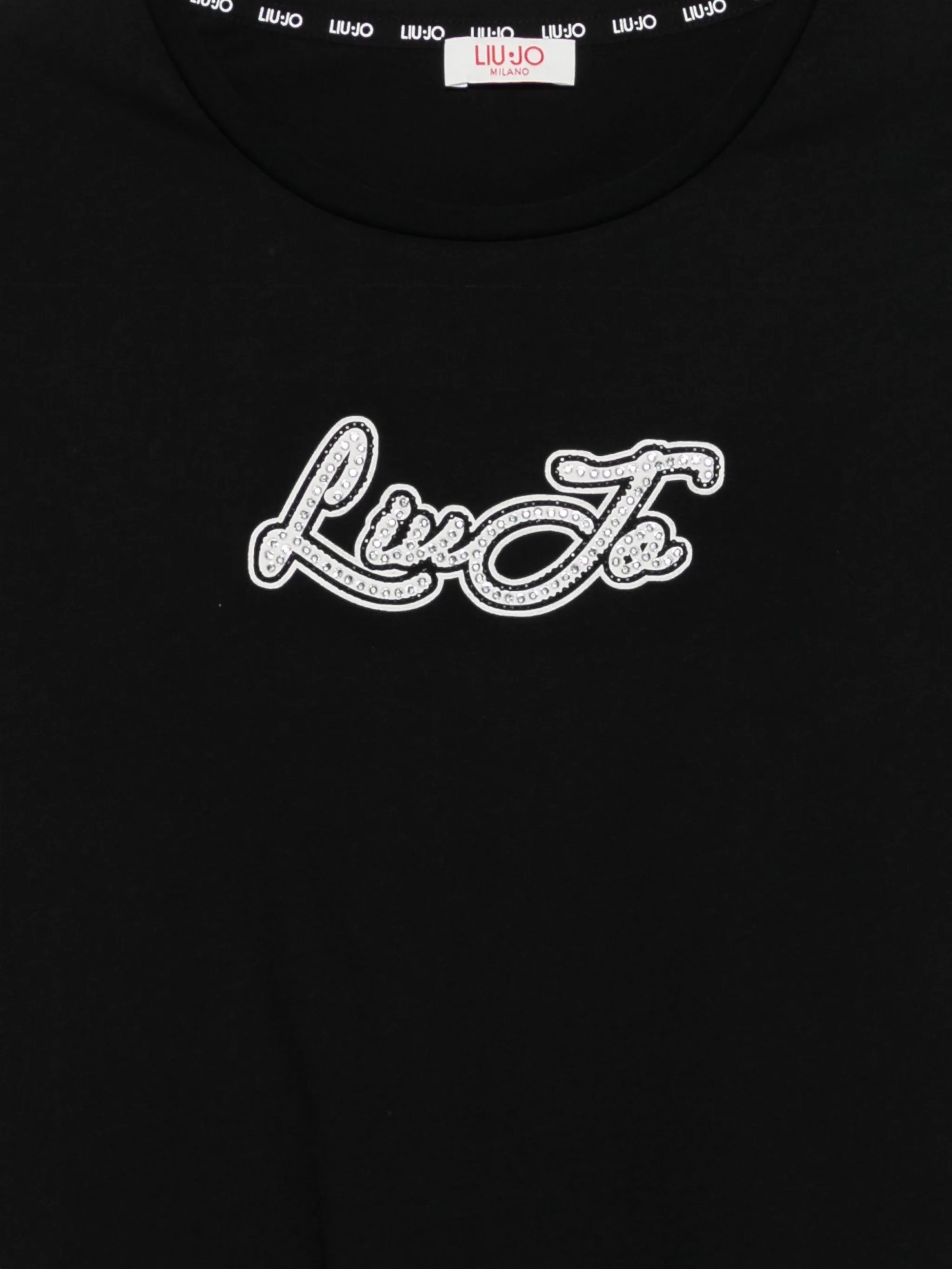 ECS T-SHIRT BASICA M/C NERO #W9415 LIU JO T-shirt TF6283JS923 W9415